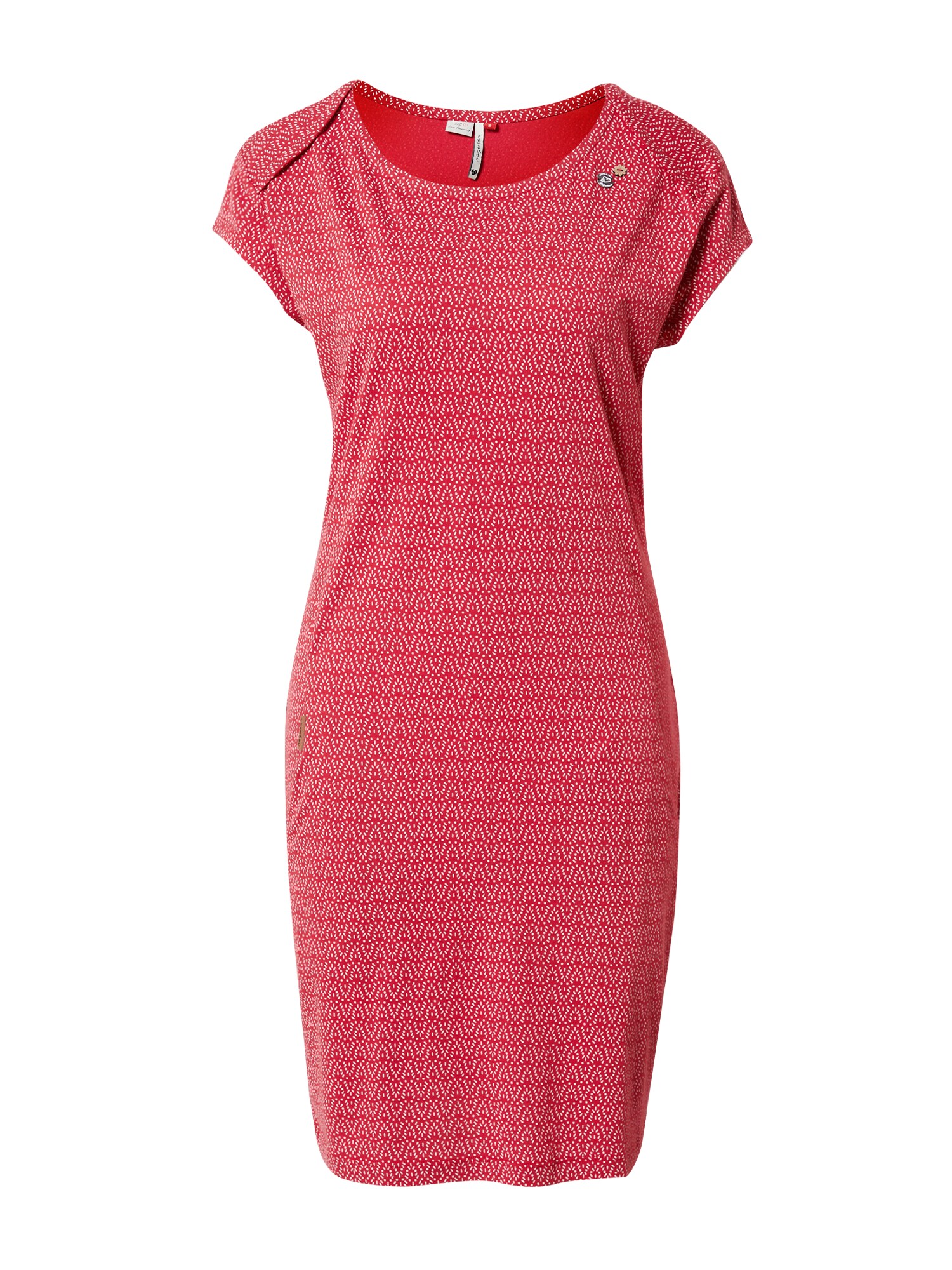 Ragwear Letné šaty 'Rivan'  červená / biela