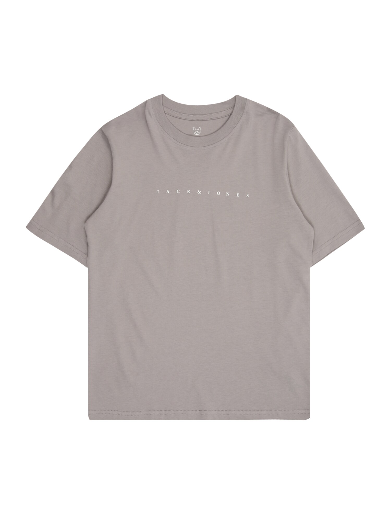 Jack & Jones Junior Tricou JJESTAR  gri închis / alb