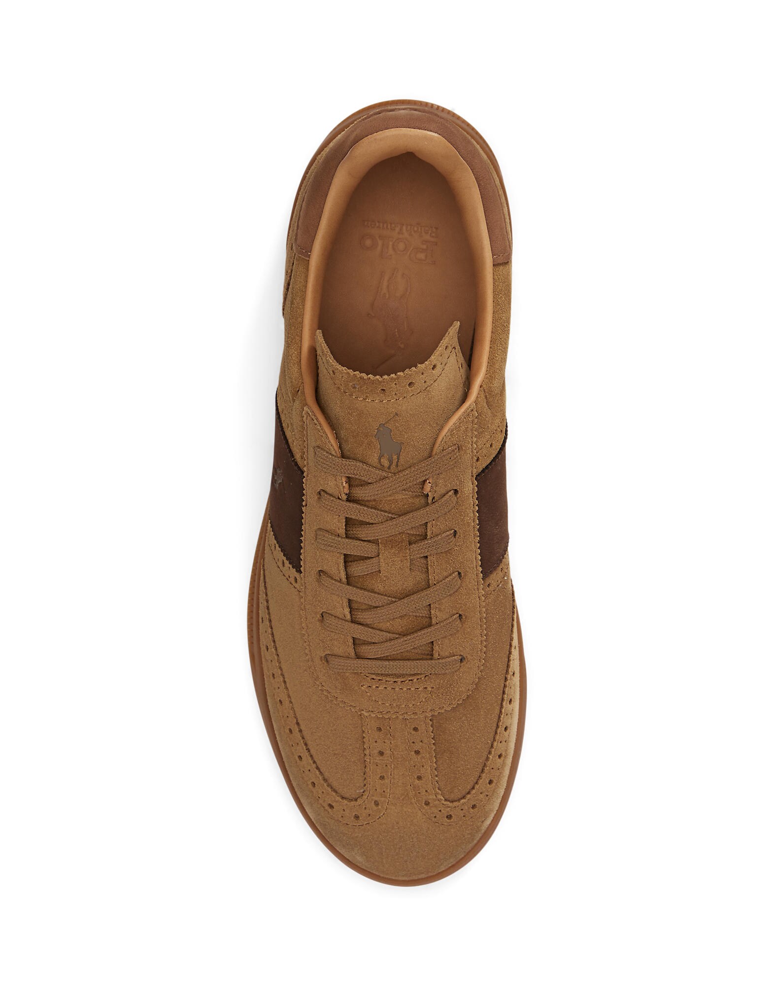 Polo Ralph Lauren Zapatillas deportivas bajas  marrón / marrón oscuro – imagen 3