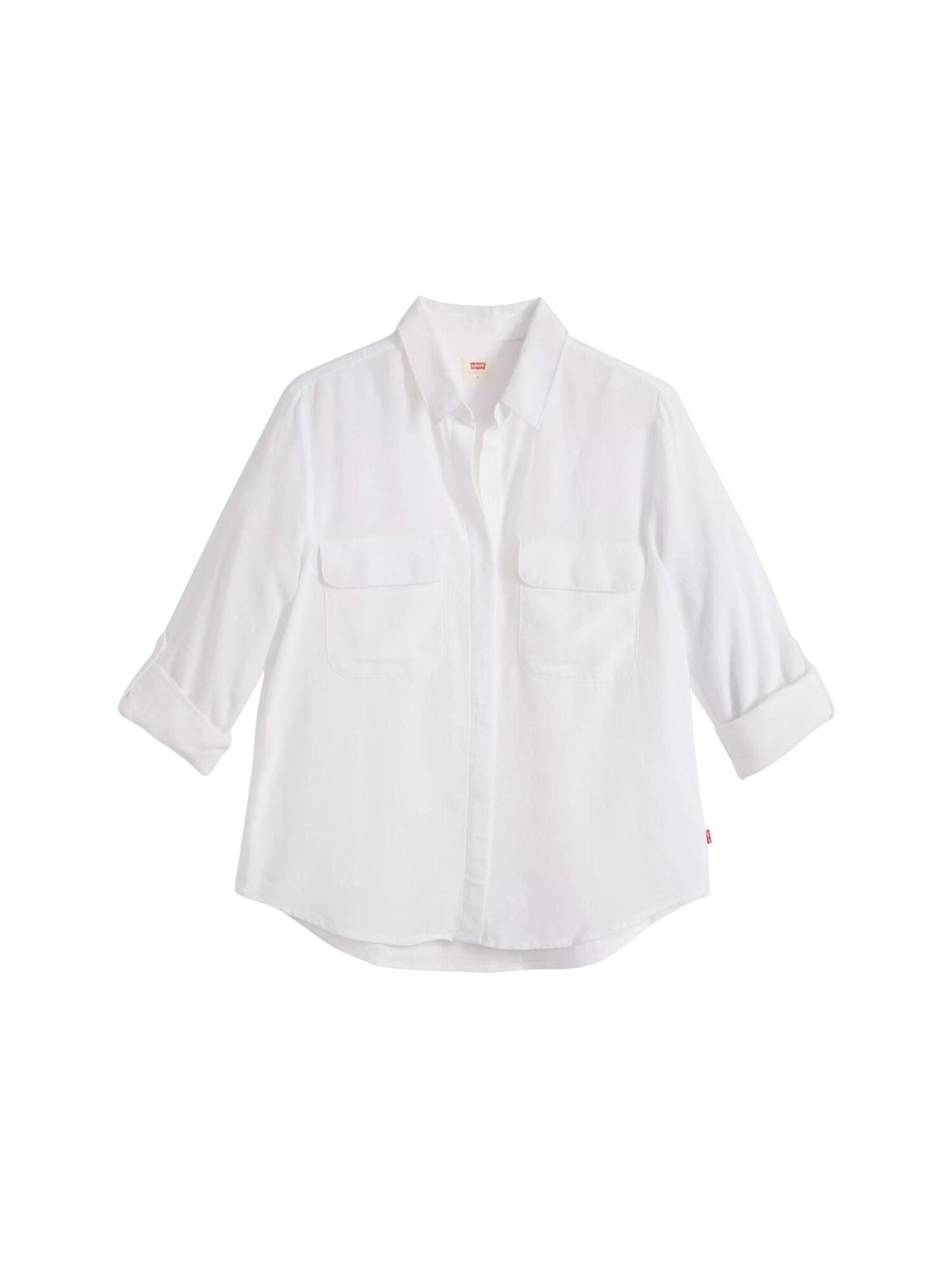 LEVI'S ® Camiseta 'LEVI'S ELAINE UTILITY SHIRT CAMICIA' blanco