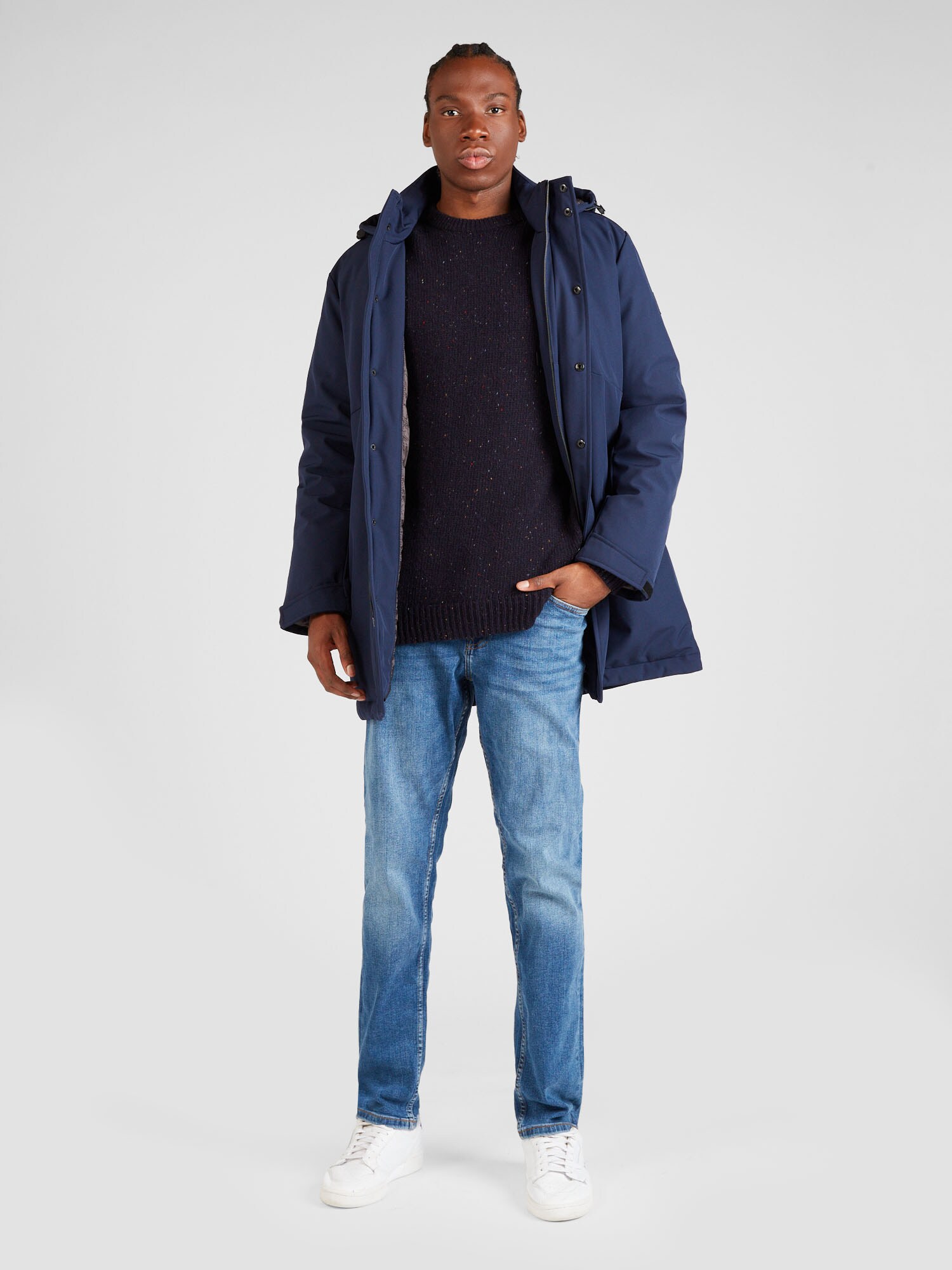 Carhartt WIP Jersey 'Anglistic'  navy – imagen 4