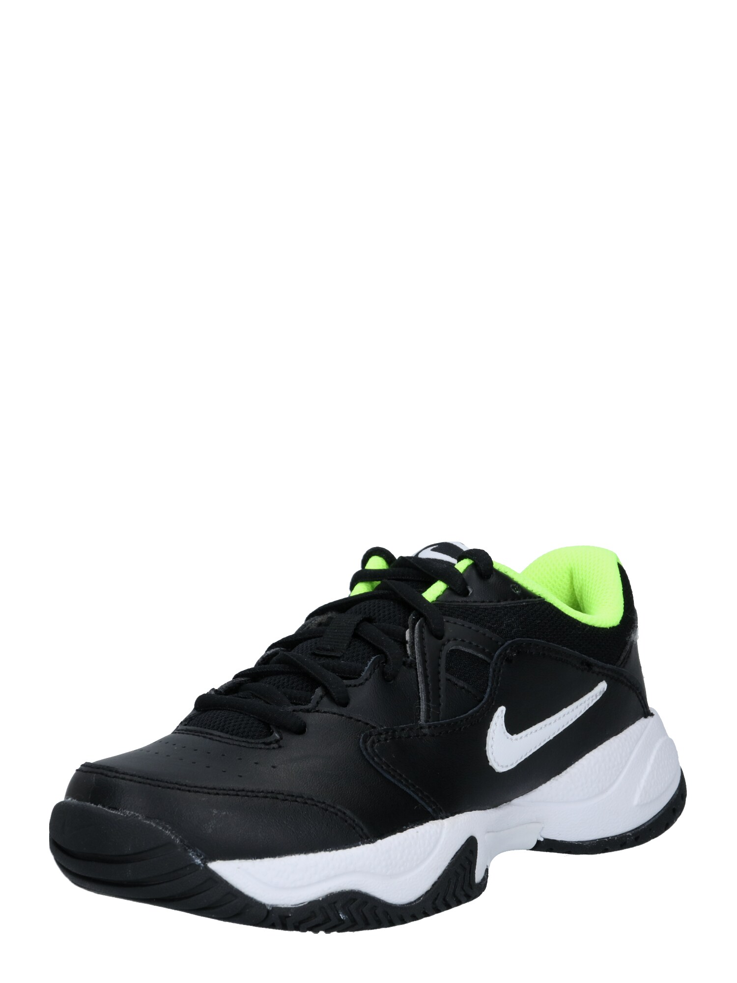 Nike Sportswear Sportbačiai 'Court Lite 2'  neoninė geltona / juoda / balta