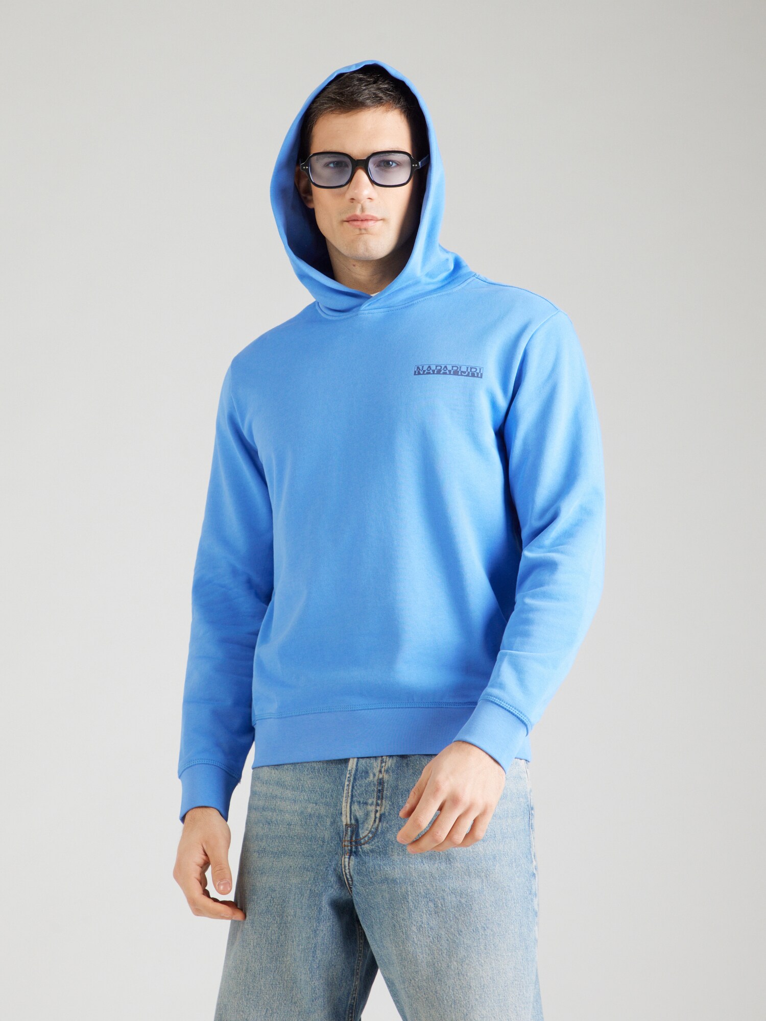 NAPAPIJRI Sudadera 'BENAR' zafiro / negro / blanco – imagen 2