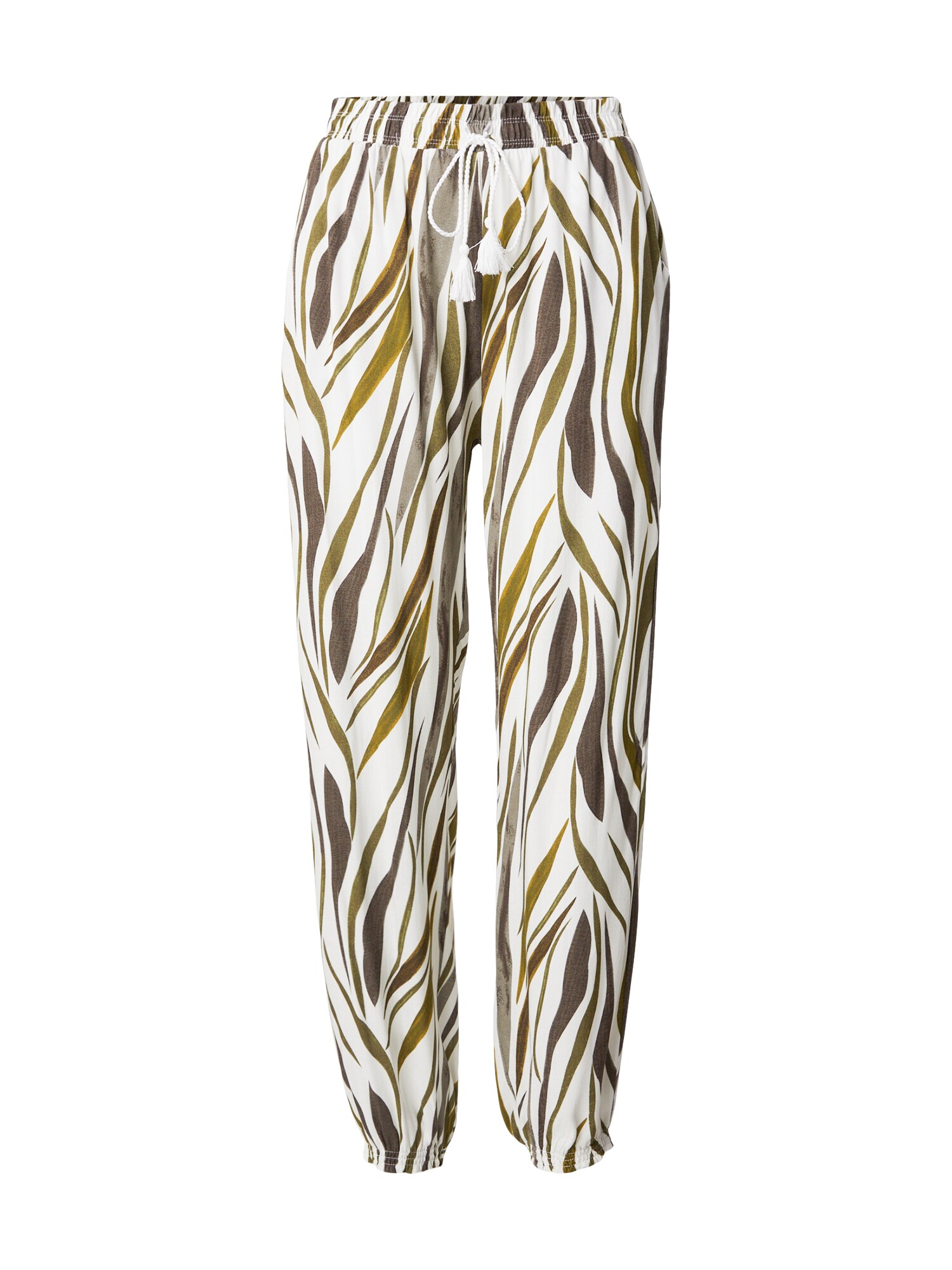 Hailys Pantaloni 'Ro44xy'  maro / oliv / alb