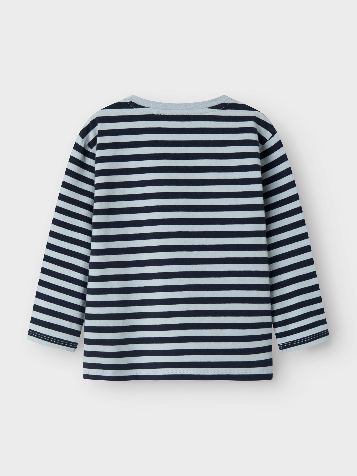 NAME IT Póló 'NMMFABRON STITCH'  tengerészkék / pasztellkék / piros / fehér termék 2. képe