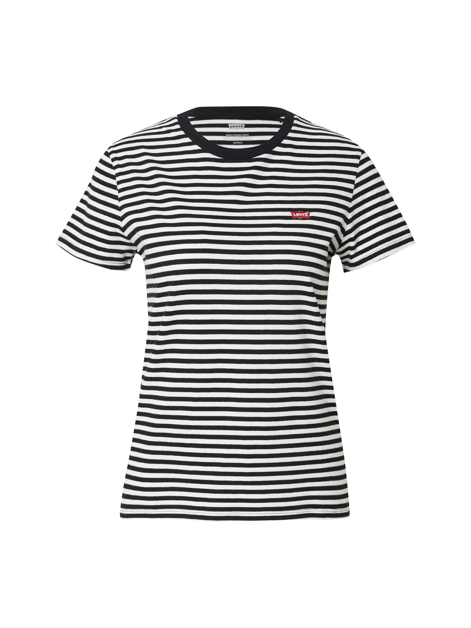 LEVIS ® Tricou The Perfect Tee  roșu / negru / alb
