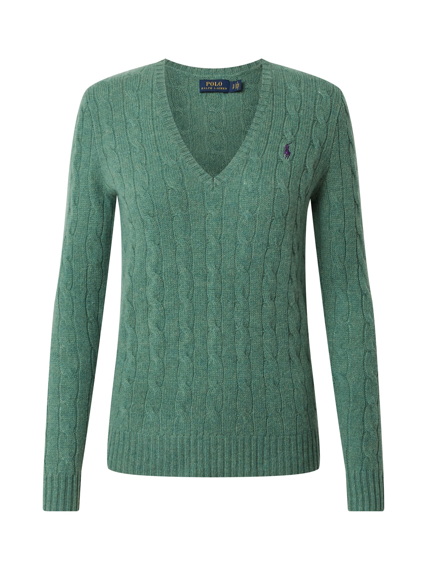 POLO RALPH LAUREN Megztinis 'Kimberly'  žalia