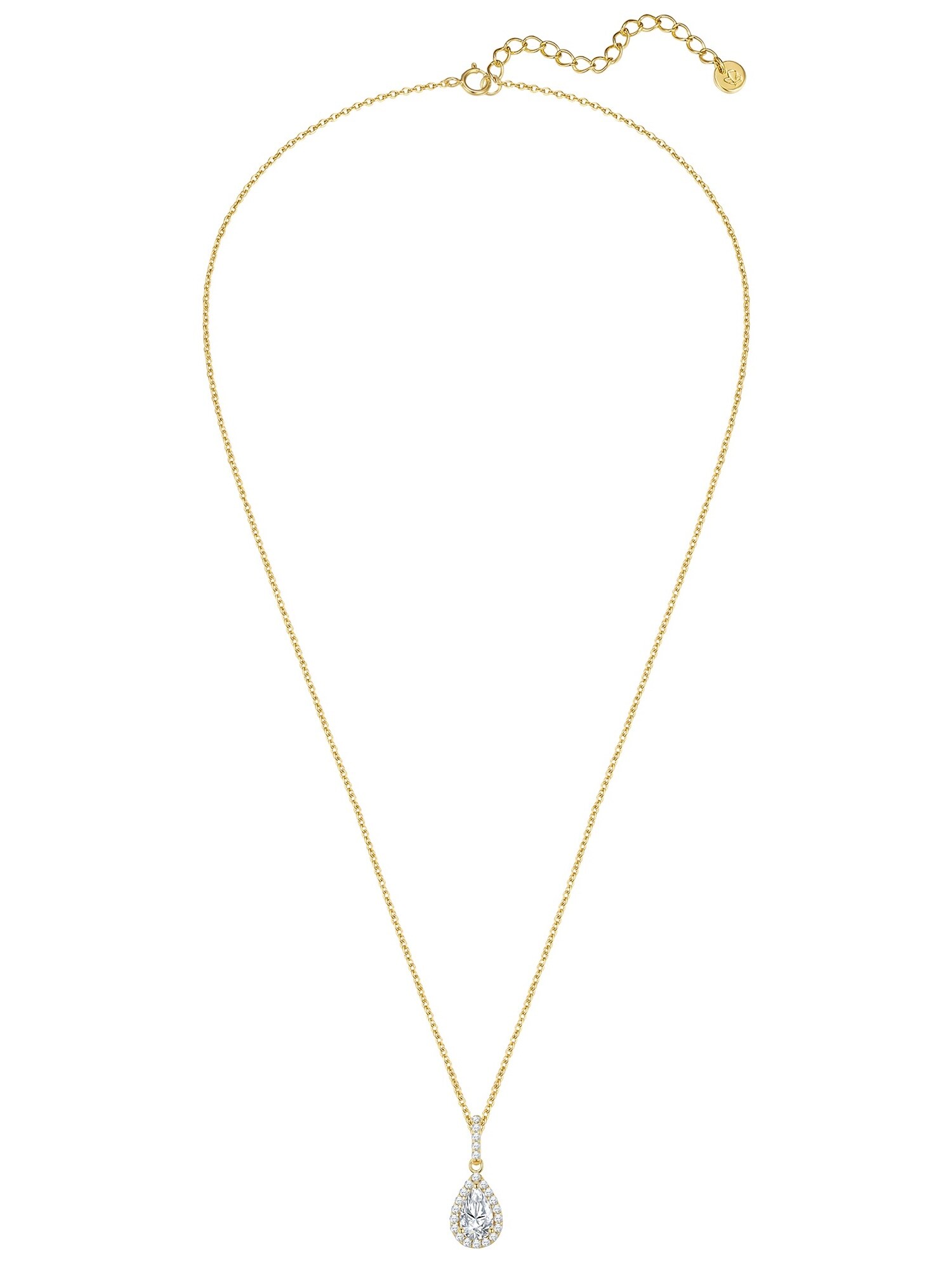 Glanzstücke München Collana  giallo oro / bianco