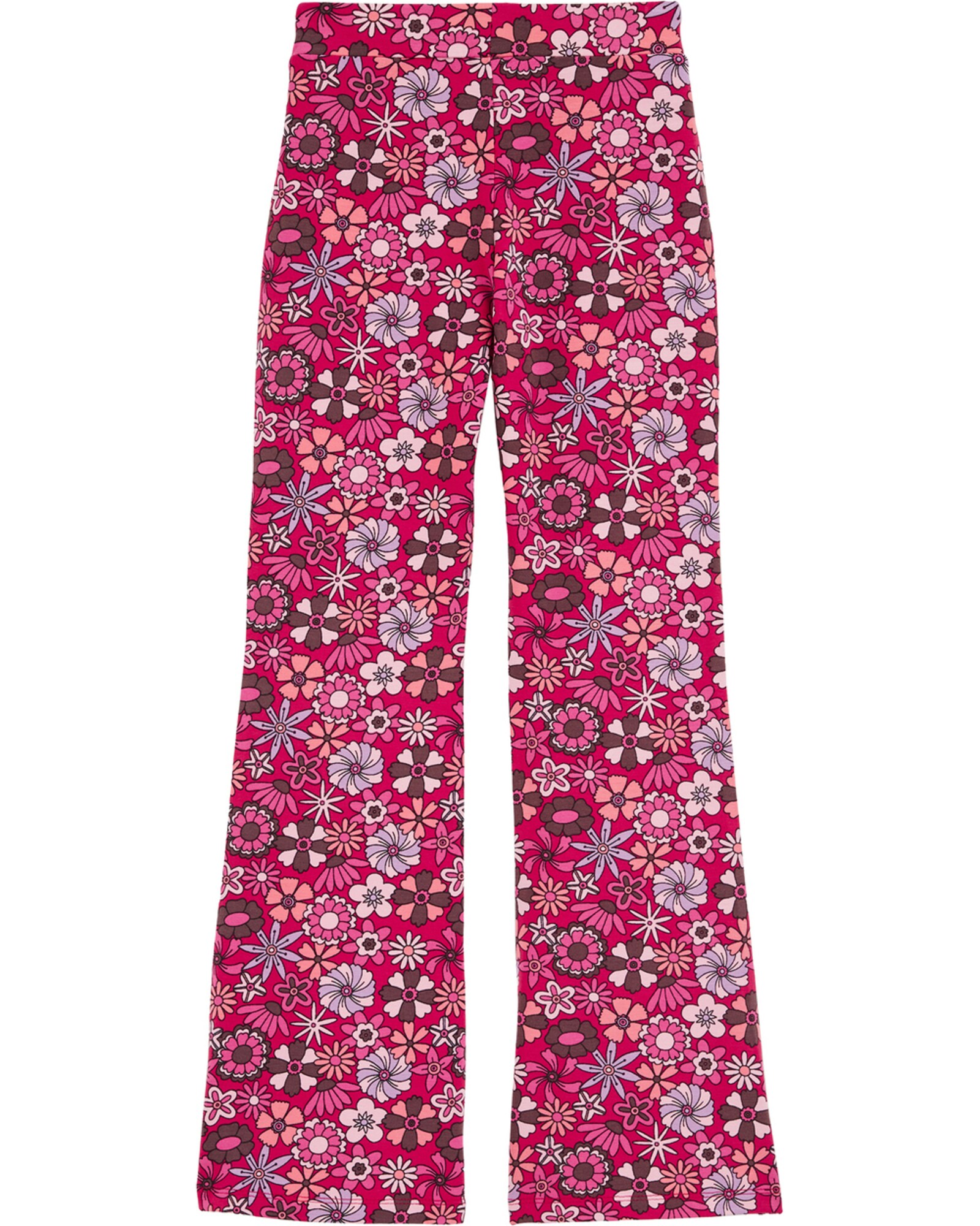 WE Fashion Leggings  mályva / rózsaszín / magenta / fehér akciós termékkép 1