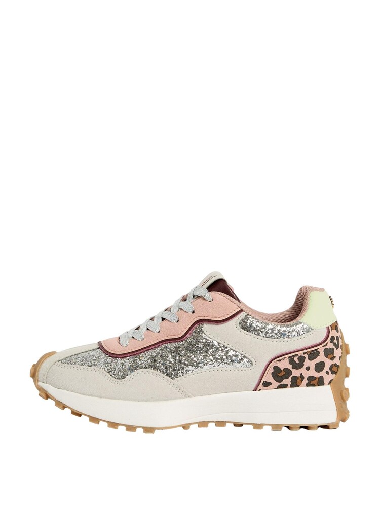 love & roses Sneaker low Damen Größe 40/40.5 rosegold / grau / silber