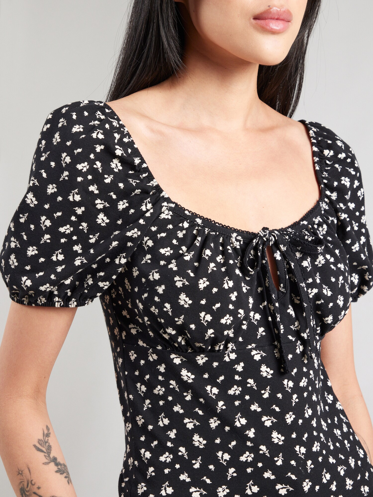 Miss Selfridge Tričko čierna / biela (obrázok 5)