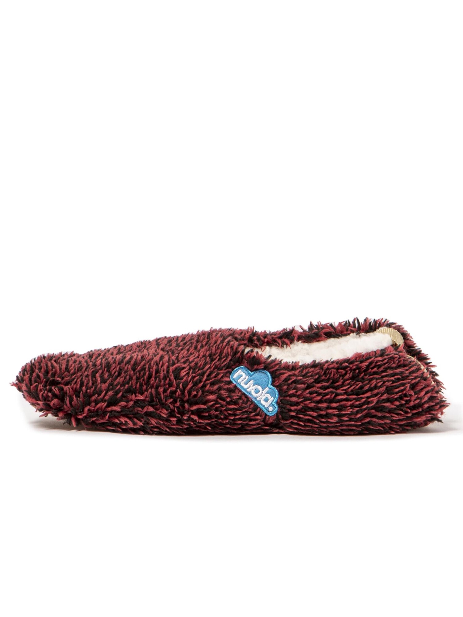 Nuvola. Zapatillas de casa 'Polar'  borgoña