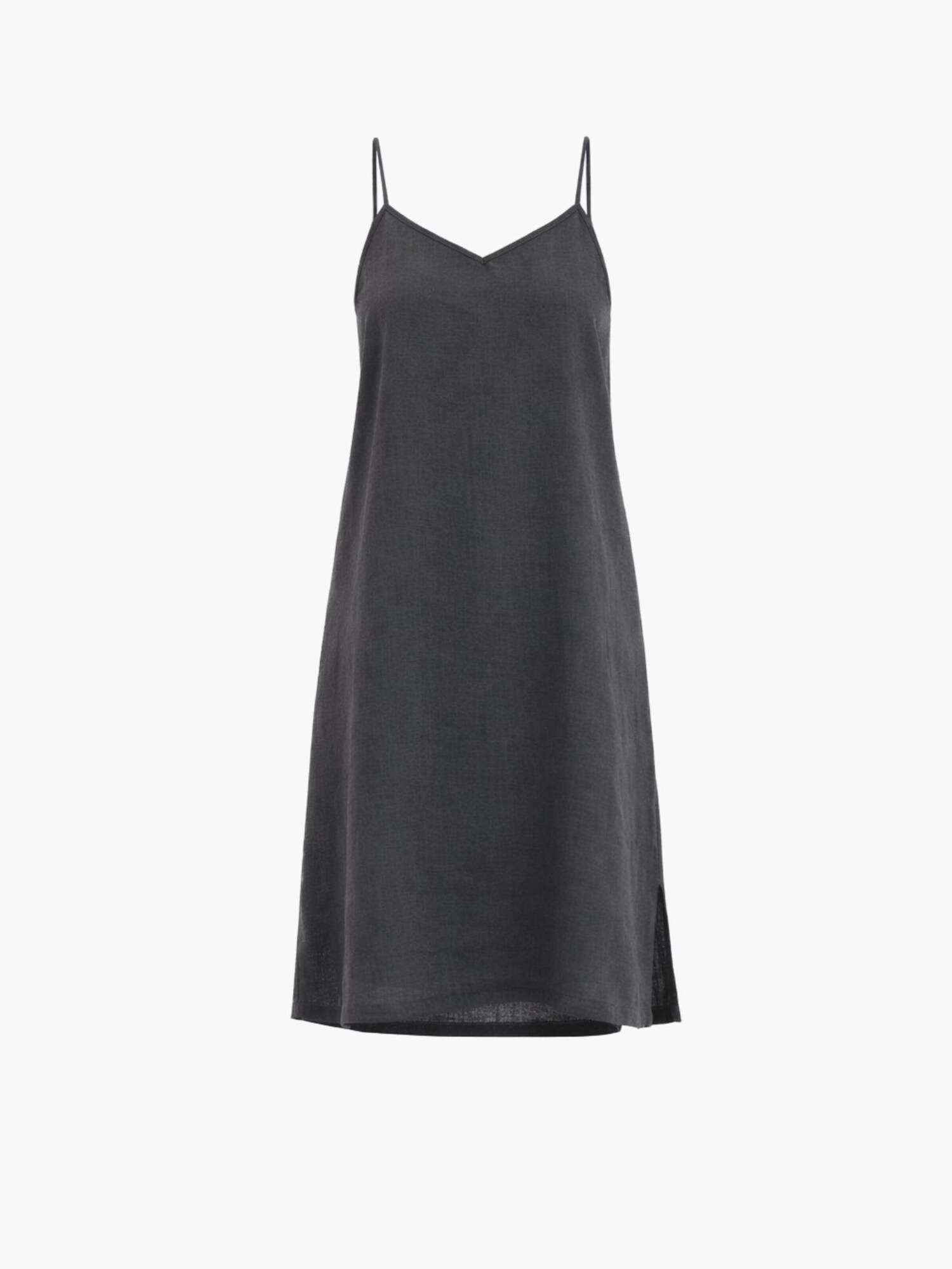 AmourLinen Vestido 'Zoe'  antracita