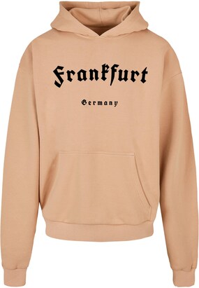 Merchcode Sweatshirt ‘Frankfurt’ Beige / Zwart