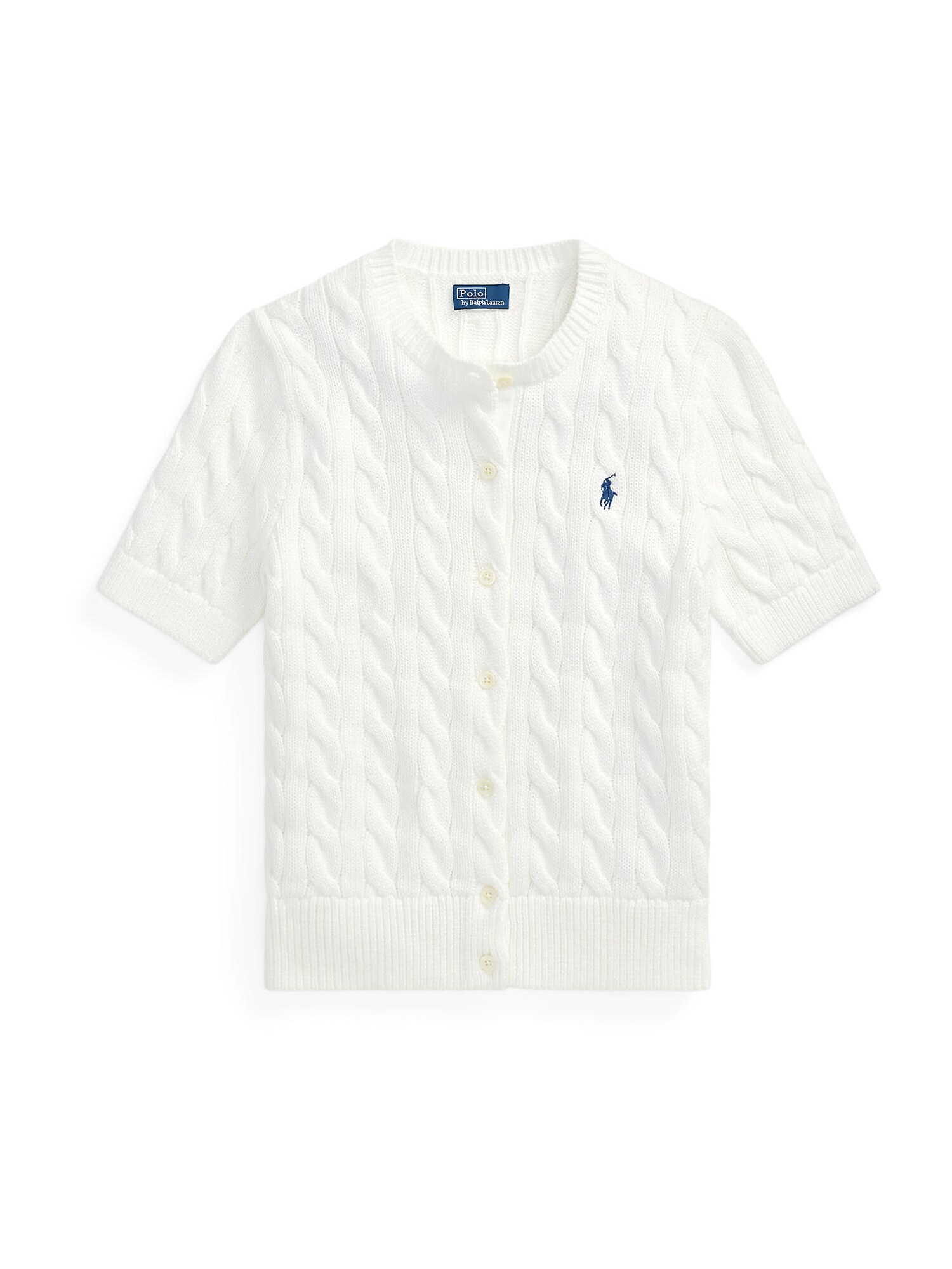 Polo Ralph Lauren Geacă tricotată  alb