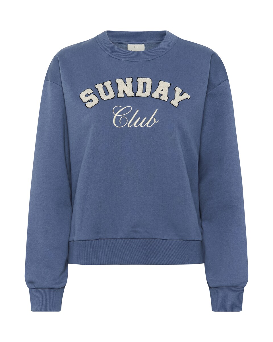 Sweatshirt 'KAElenora' safir / svart