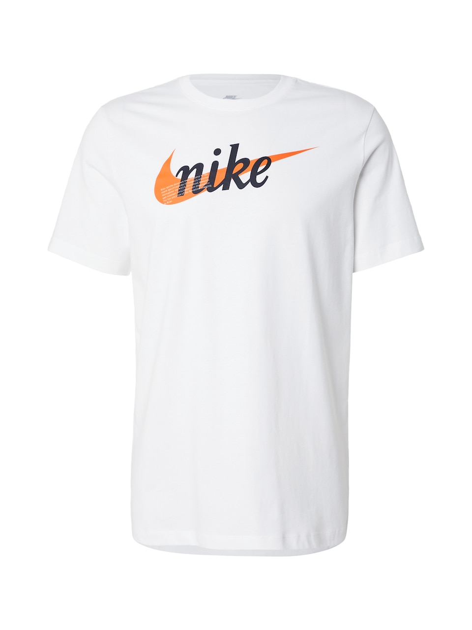 T-shirt mörkorange / svart
