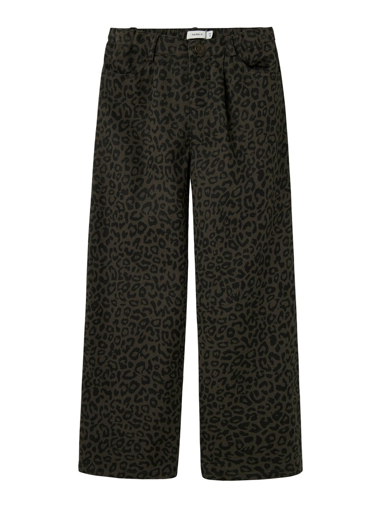 NAME IT Jeans 'NKFBella' Mädchen Größe 128 dunkelgrau / schwarz