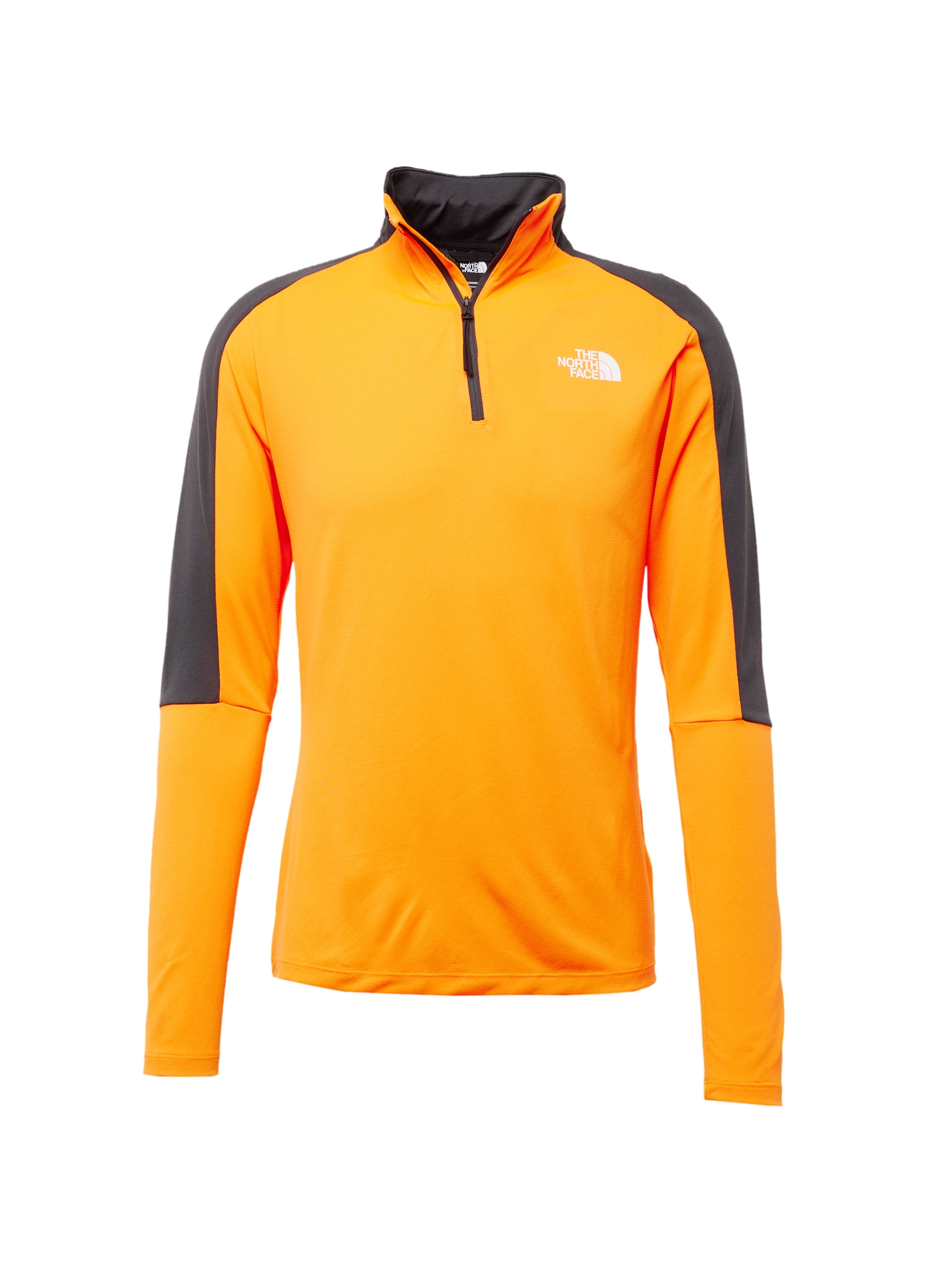 THE NORTH FACE Tehnička sportska majica 'Mountain'  antracit siva / narančasta / bijela
