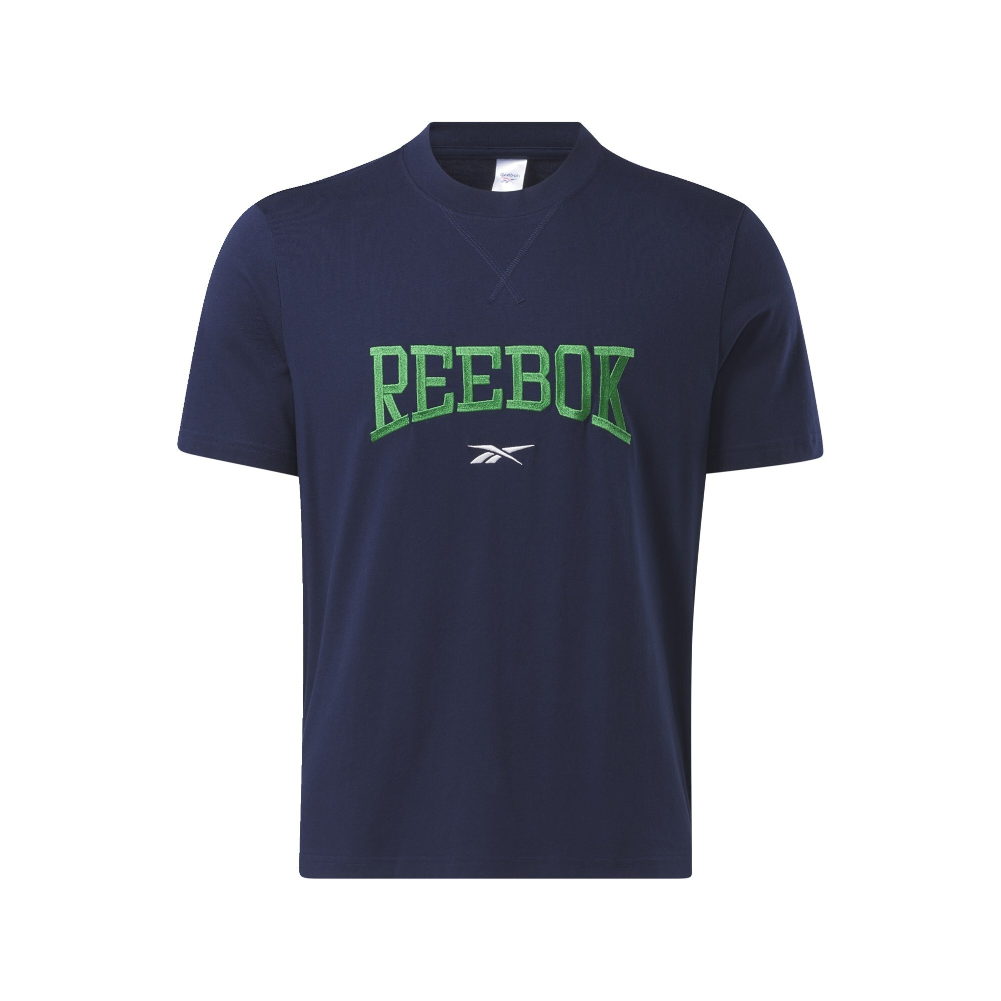 Reebok Classics Tricou  bleumarin / verde / alb
