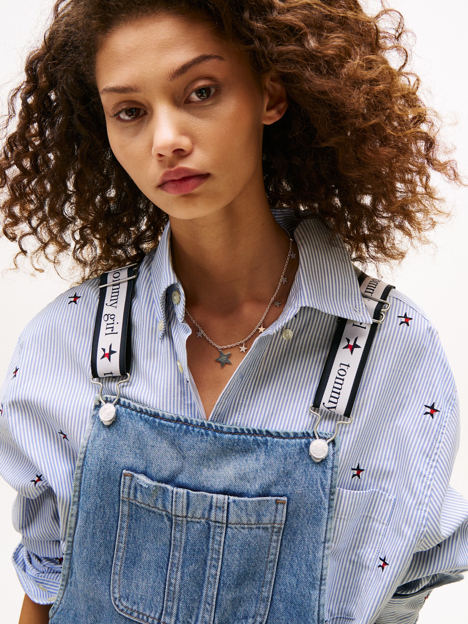 Thumbnail - Tommy Jeans Damen - Kleider TOMMY GIRL DENIM DUNGAREE