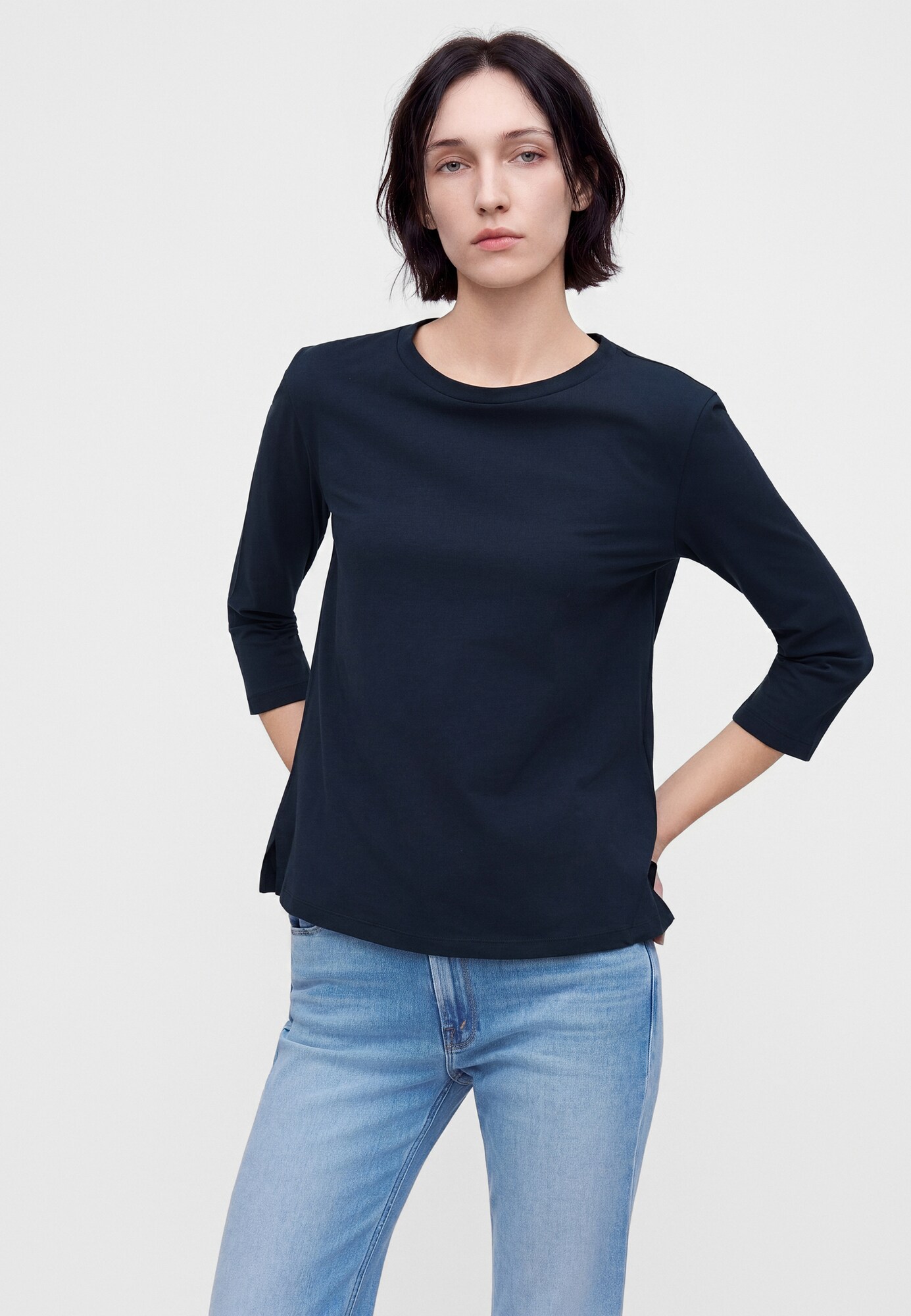 Weekend Max Mara Tričko 'MULTIA'  námornícka modrá (obrázok 5)