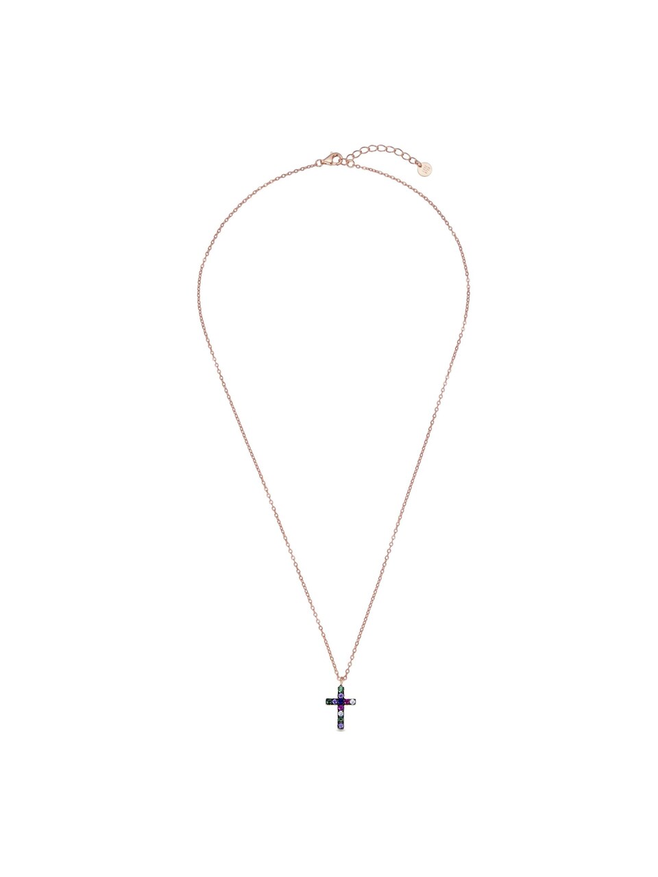 Halsband 'Kon' guld / svart