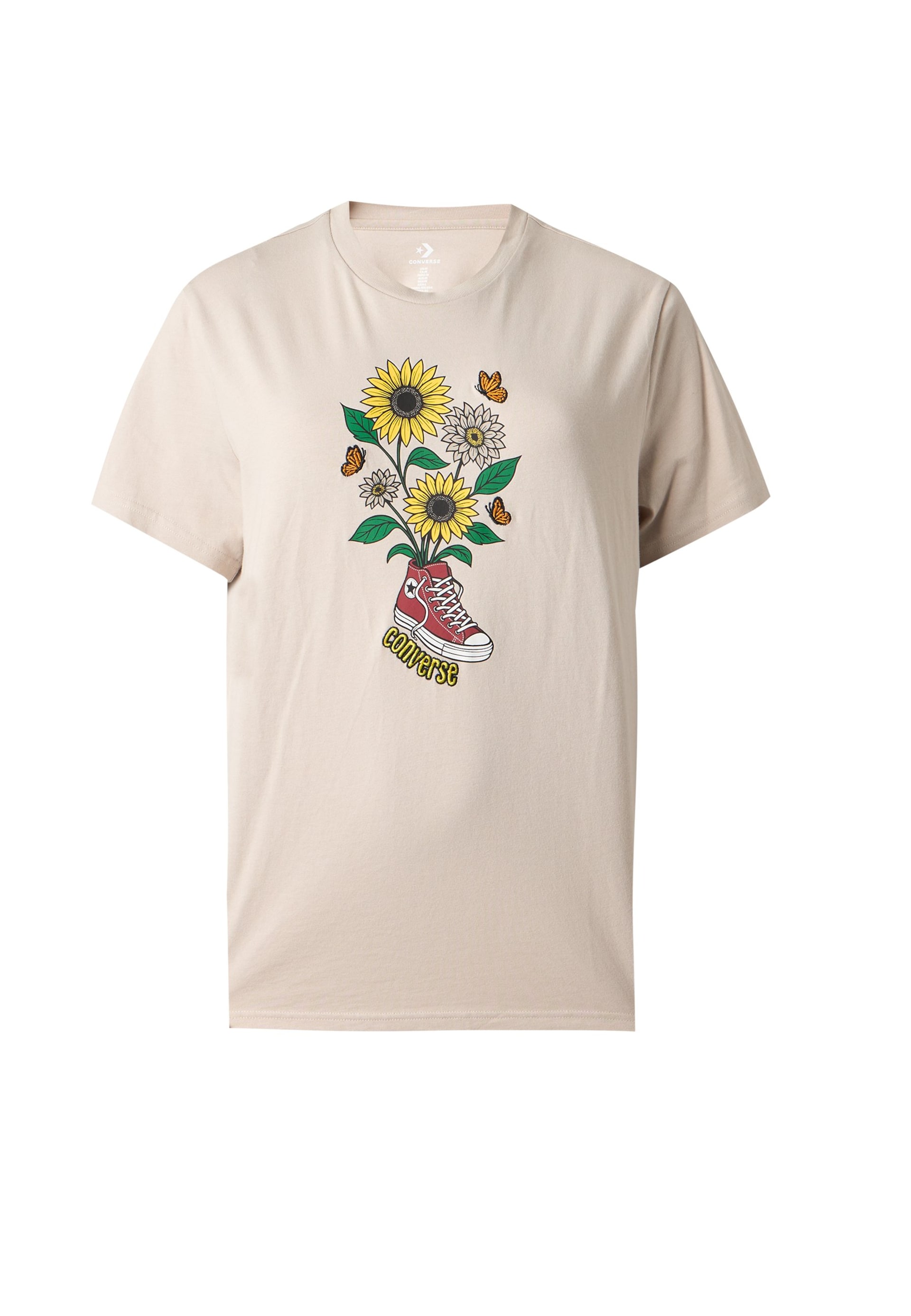 CONVER T-shirt 'GARDEN STEP' dam