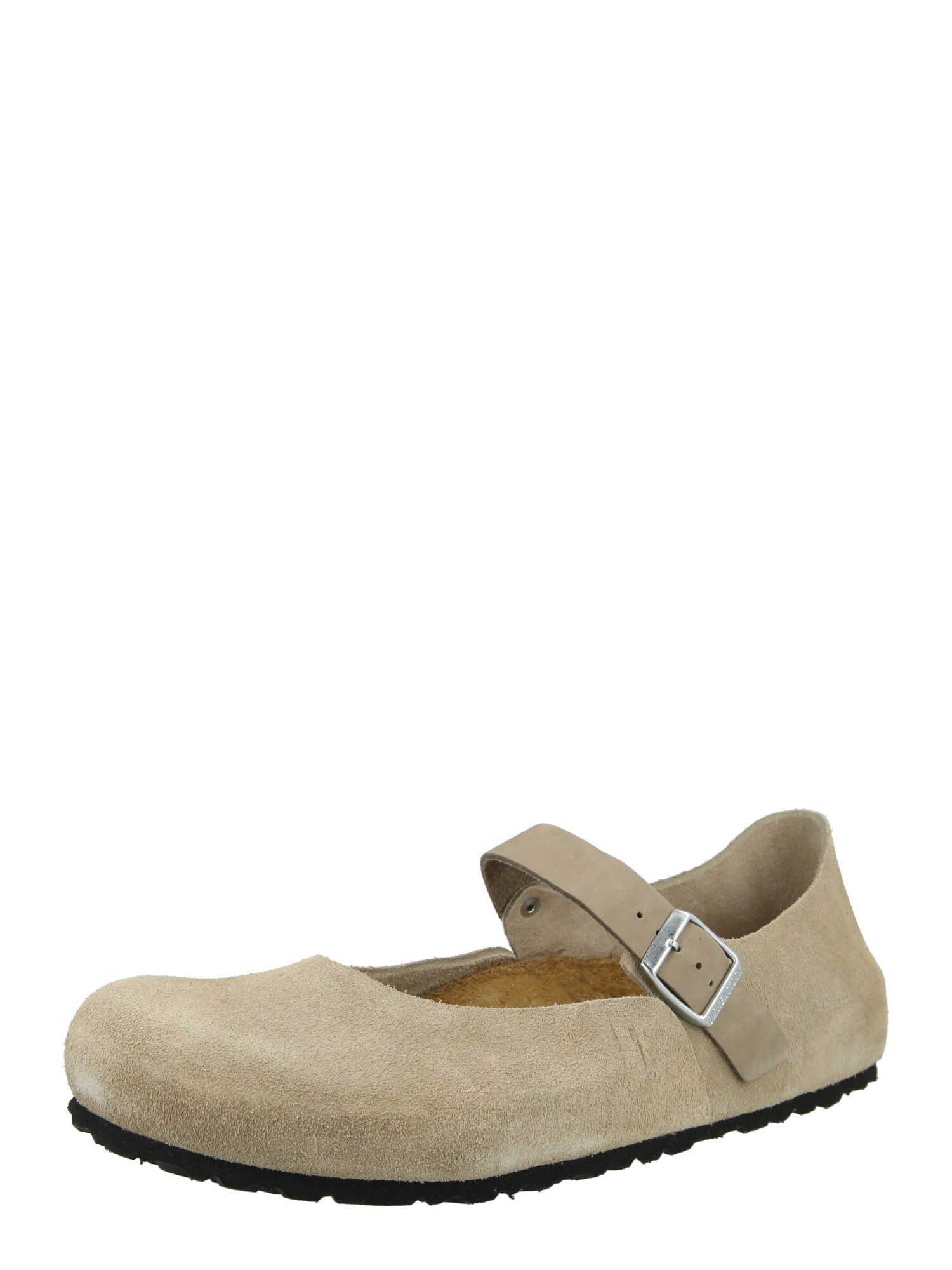 BIRKENSTOCK Balerini cu curea glezna Mantova  gri taupe