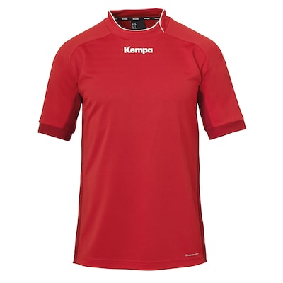 KEMPA Camiseta funcional  rojo / rojo oscuro / blanco