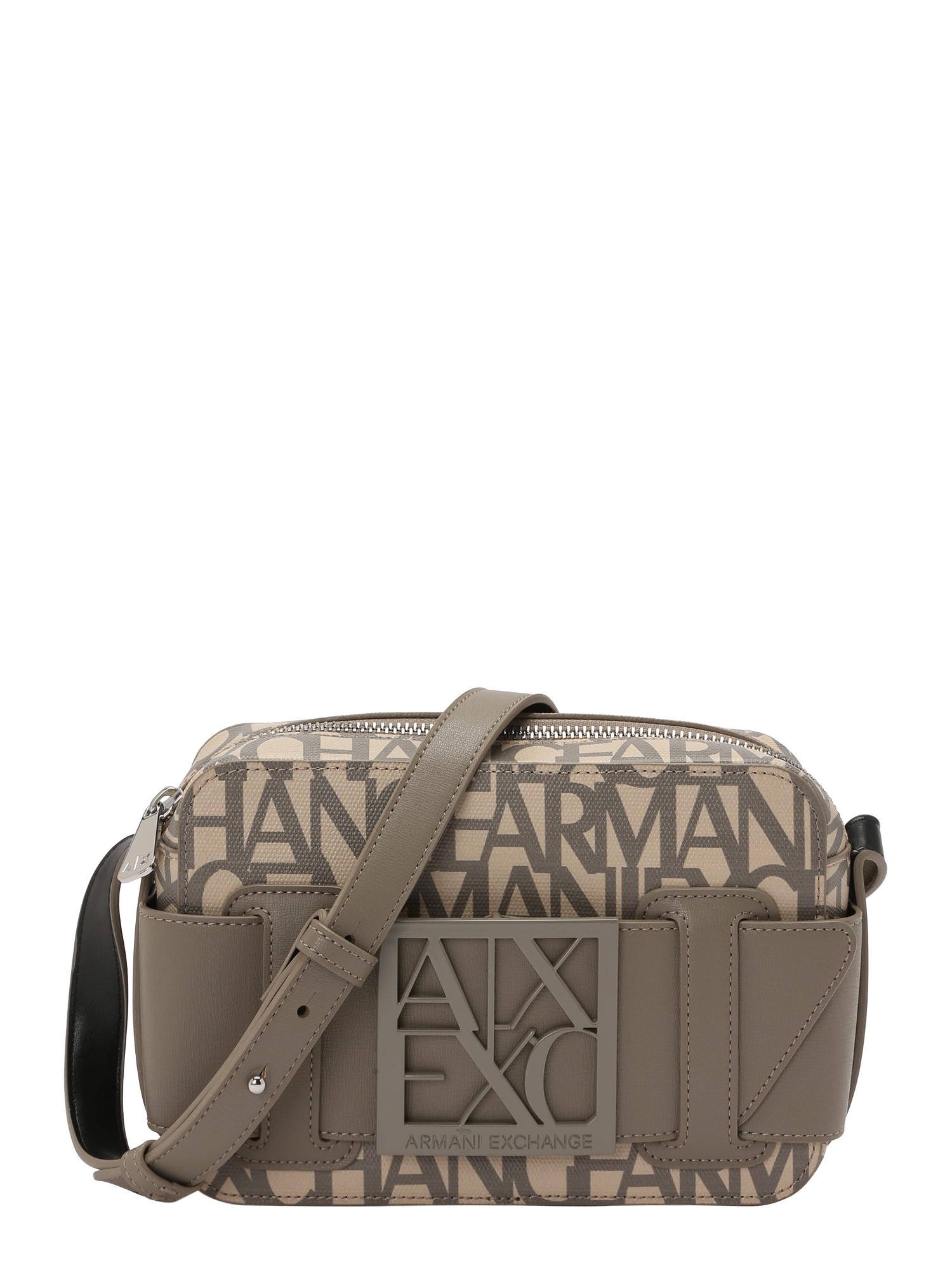 ARMANI EXCHANGE Válltáska  barna / világosbarna akciós termékkép 1