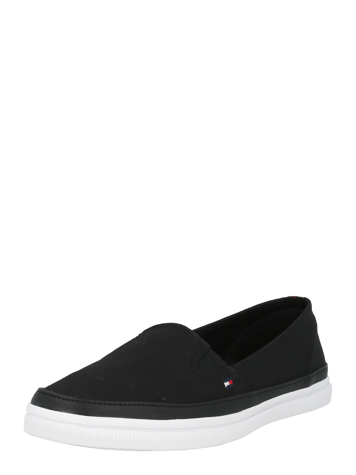 Tommy Hilfiger TOMMY HILFIGER Slip On 'ESSENTIAL ' rot / schwarz / weiß