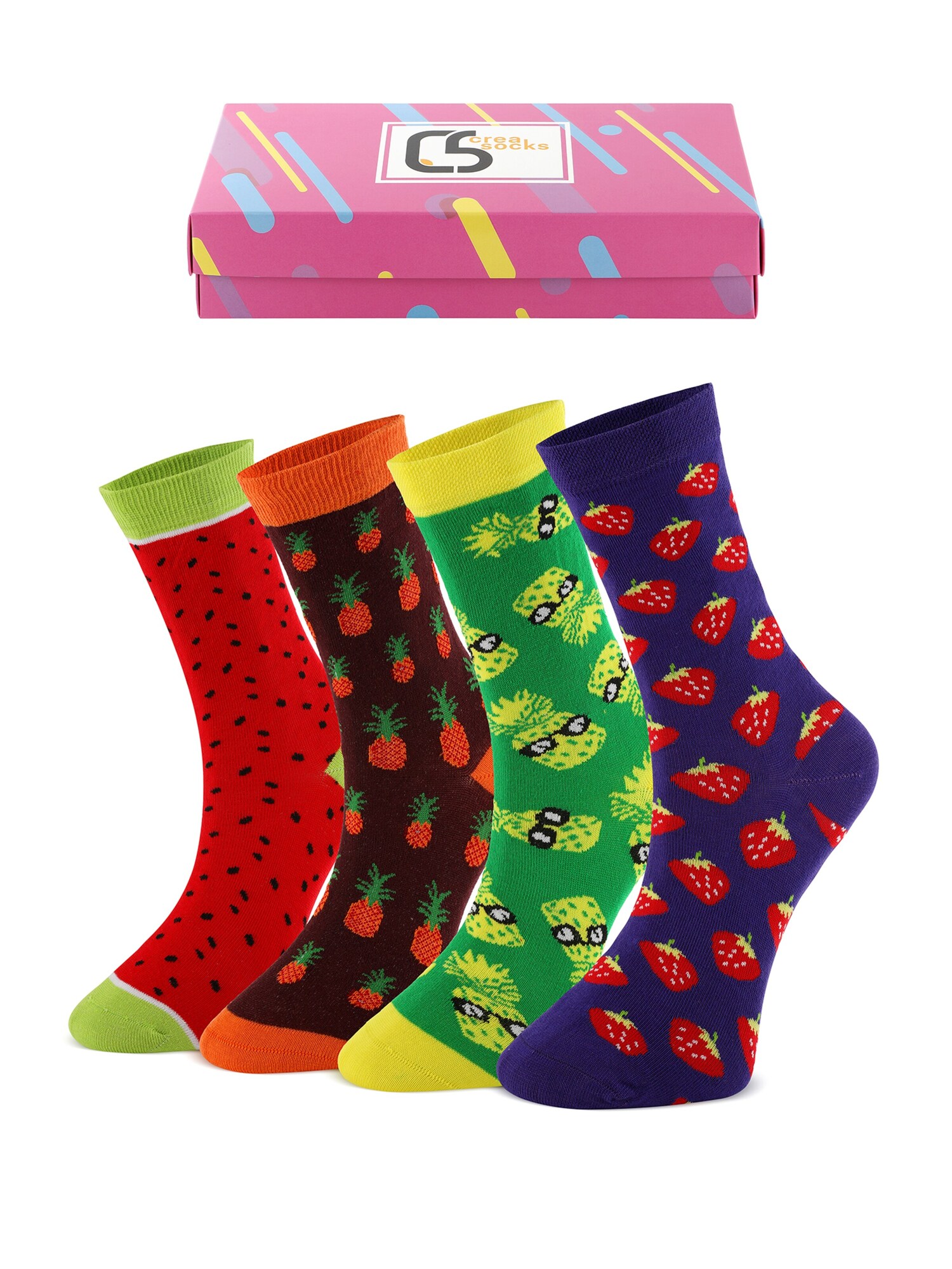 Crea Socks Calcetines 'Obst'  mezcla de colores