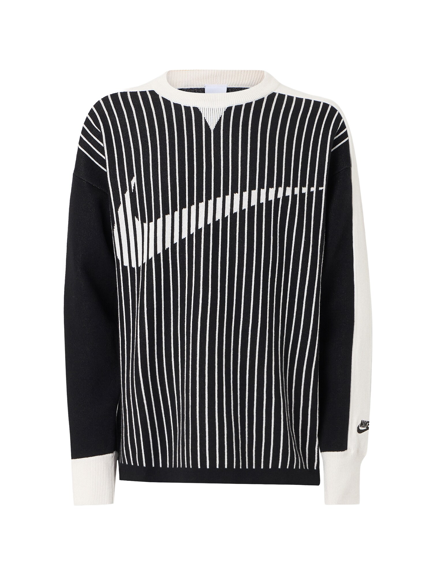 Nike Sportswear Pulover CLUB  negru / alb
