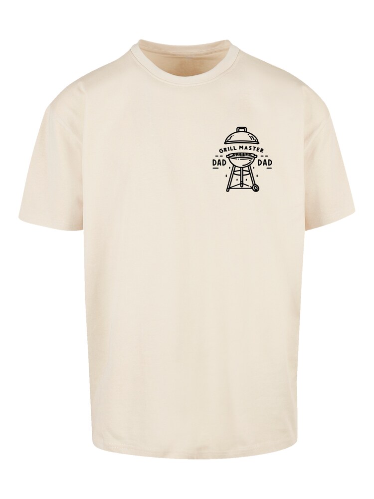 F4NT4STIC T-Shirt 'Vatertag Grill Master für BBQ-Väter' Herren Größe XXL sand / schwarz