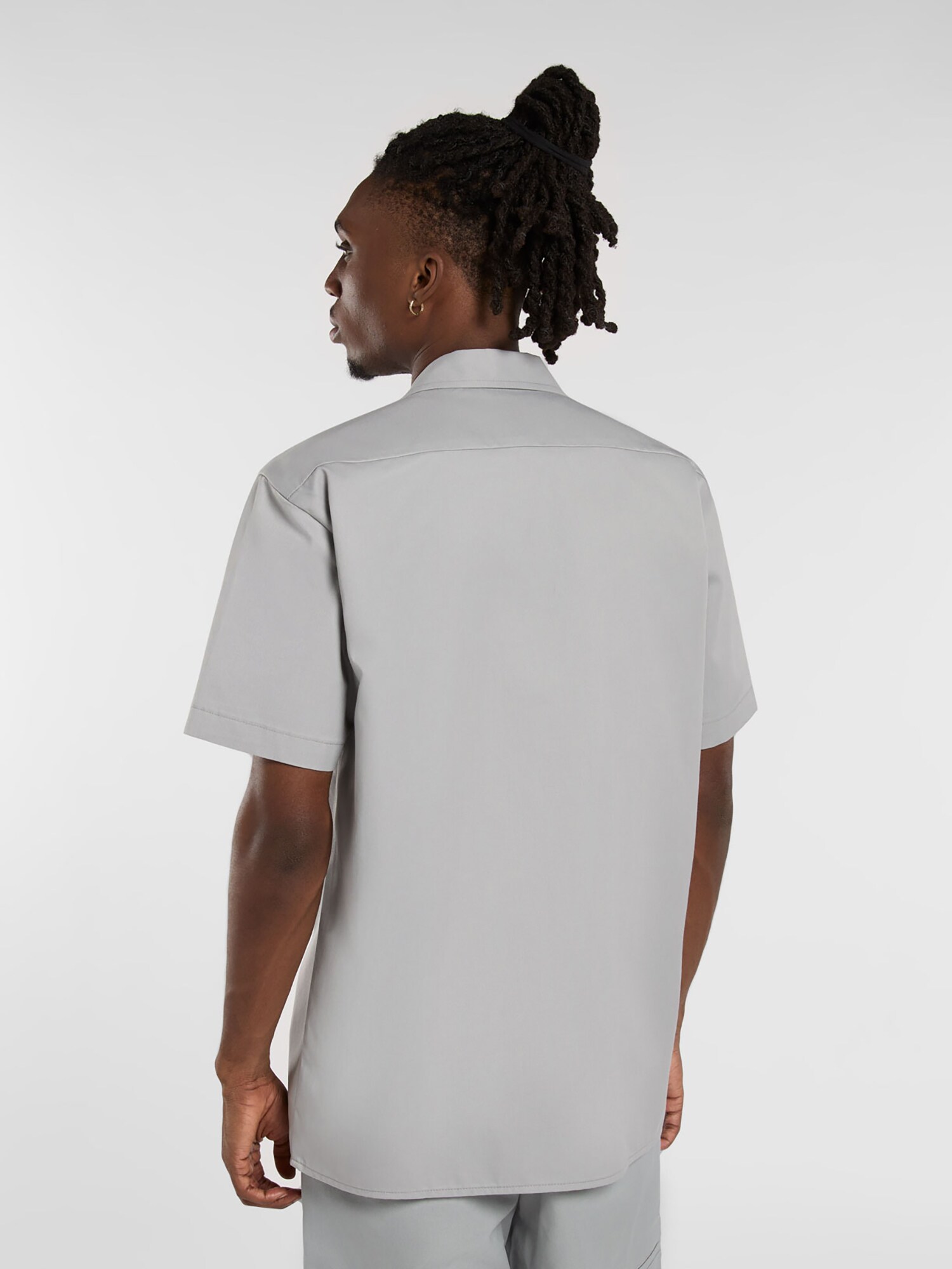 DICKIES Košeľa 'WORK SHIRT' svetlosivá (obrázok 4)