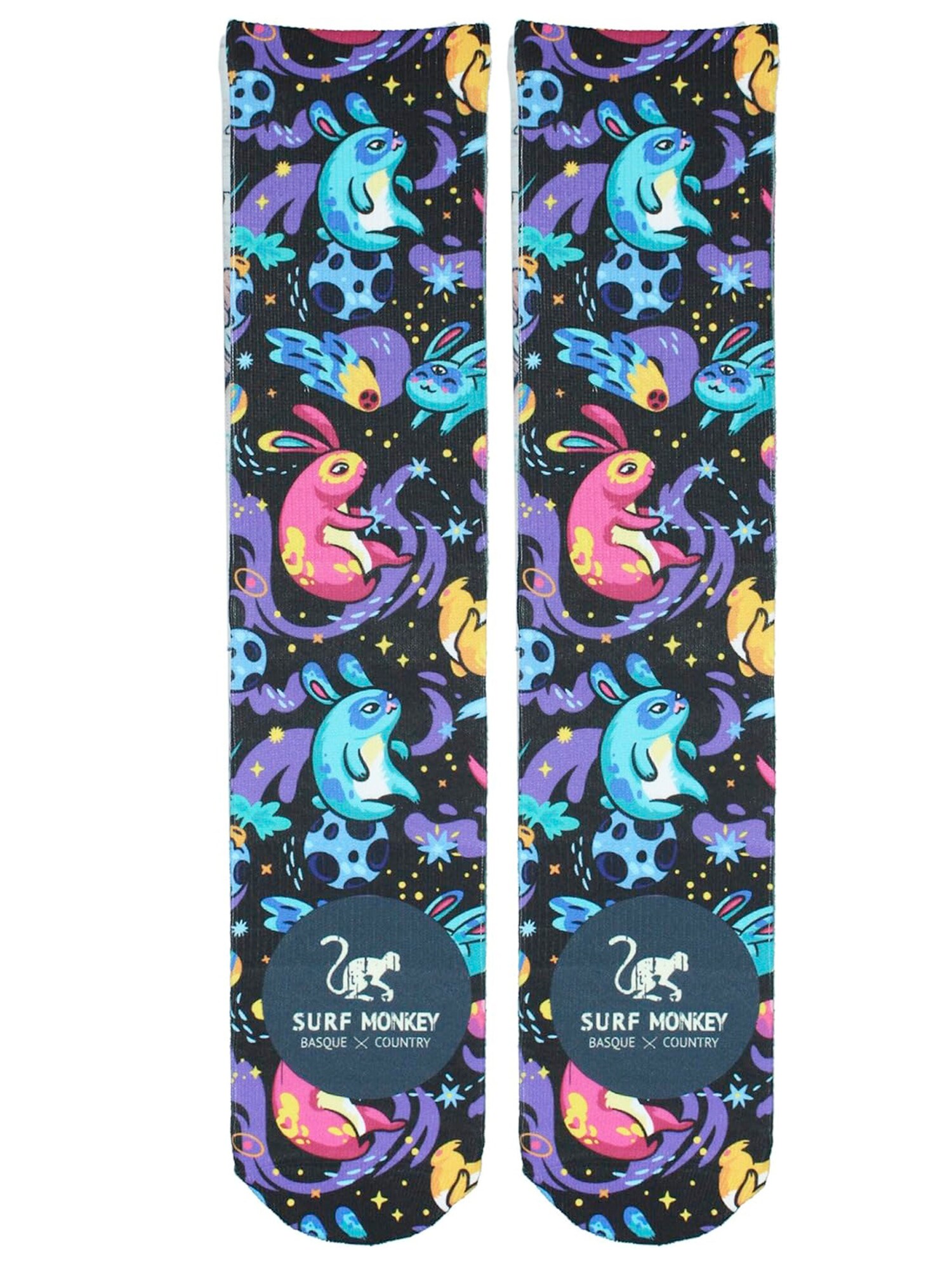 Surf Monkey Calcetines deportivos  mezcla de colores / negro