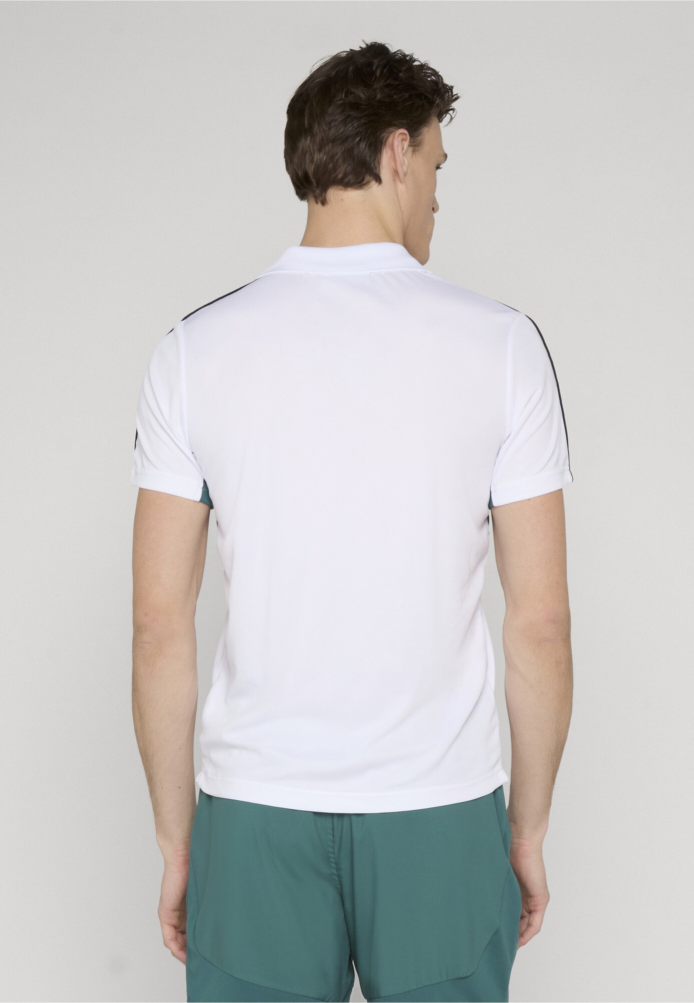 Sergio Tacchini Camiseta  jade / negro / blanco – imagen 4