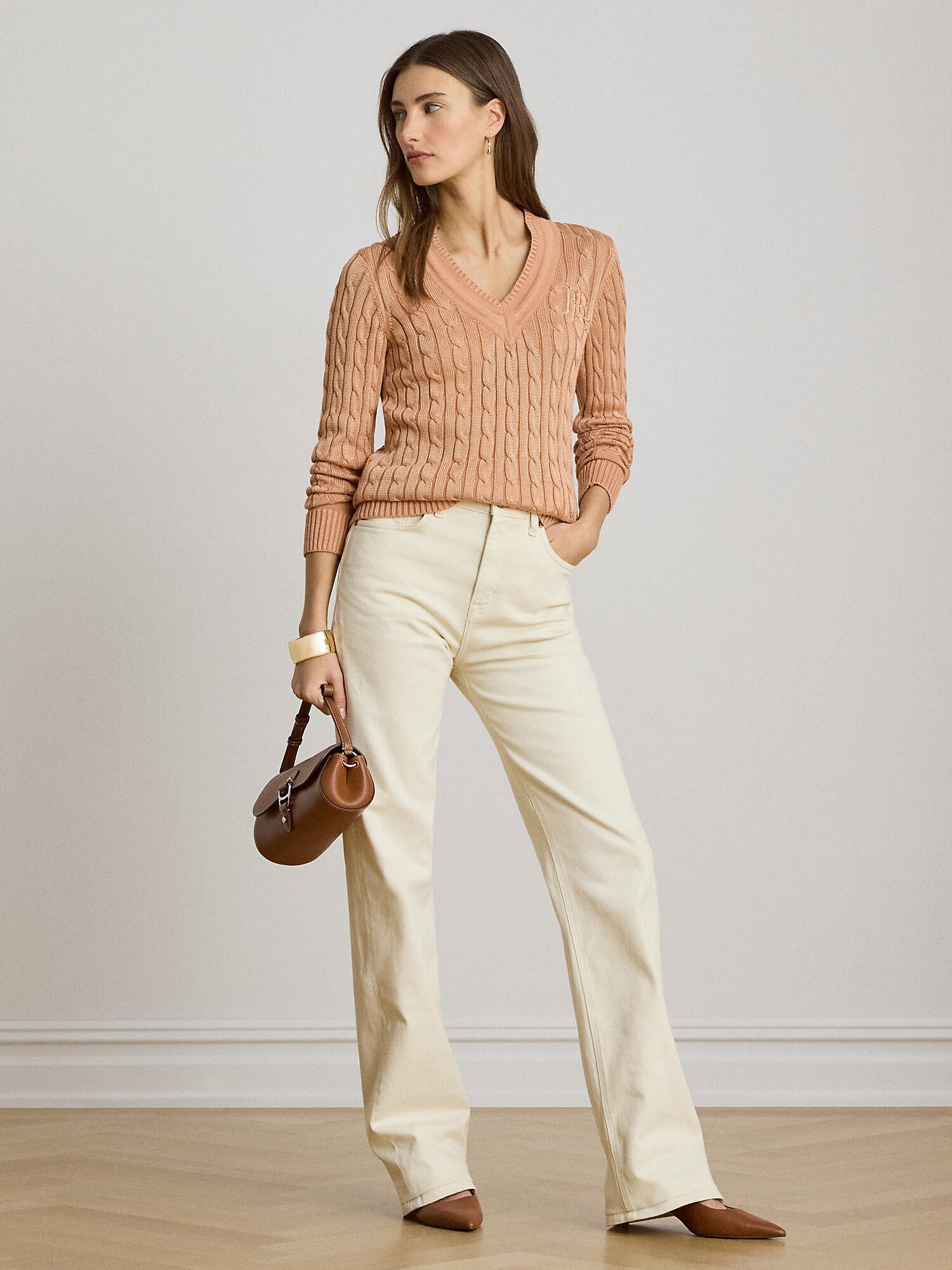 Lauren Ralph Lauren Jersey 'MEREN'  talco – imagen 4