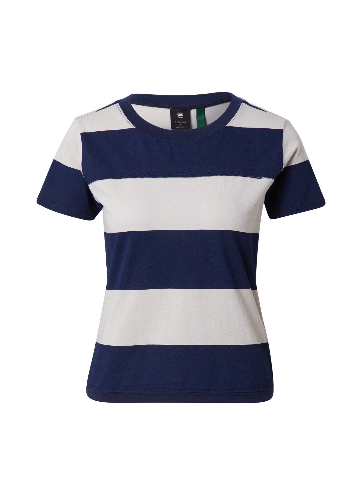 G-Star RAW Majica  temno modra / bela