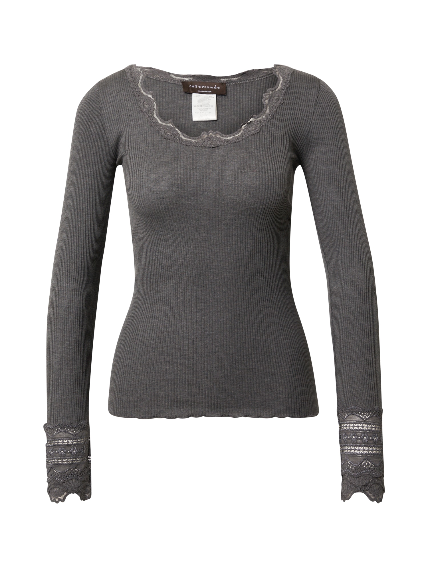 rosemunde Tricou  gri închis