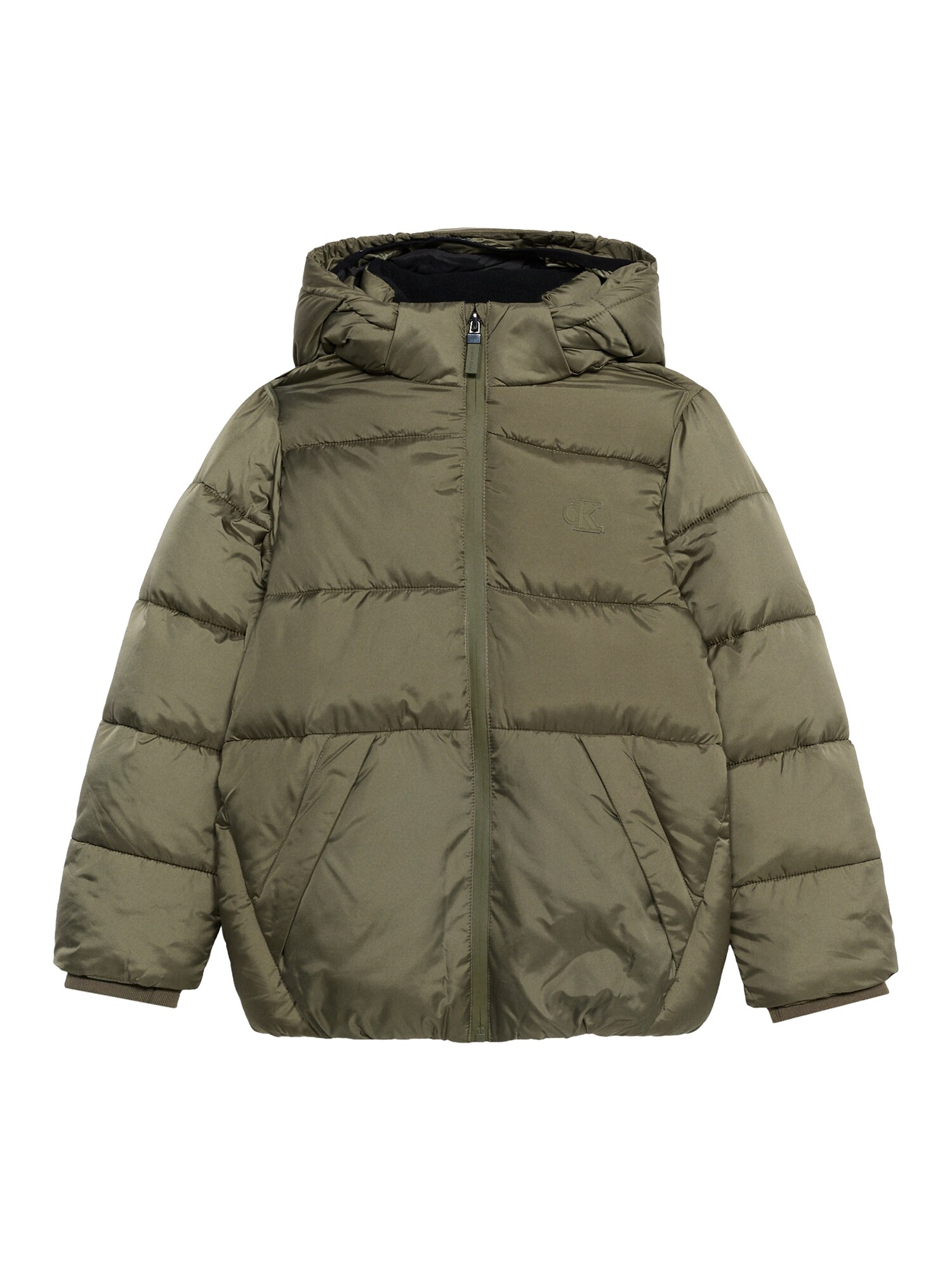 Calvin Klein Jeans Geacă de primăvară-toamnă 'Essential'  verde jad