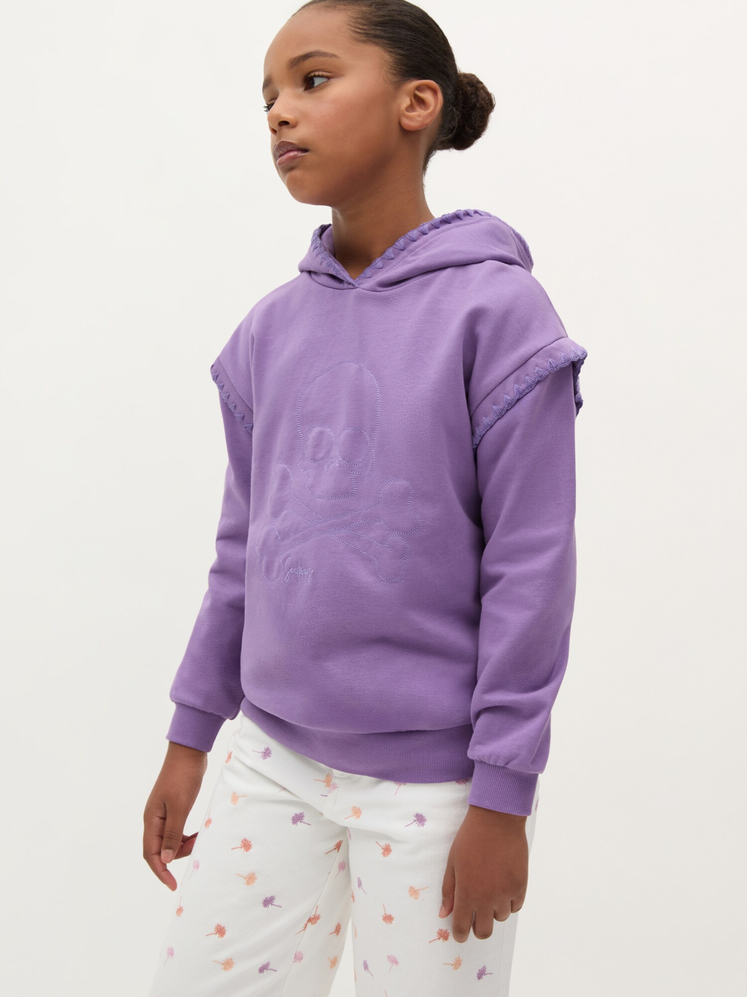 Thumbnail - Scalpers Emb Hoodie Girls