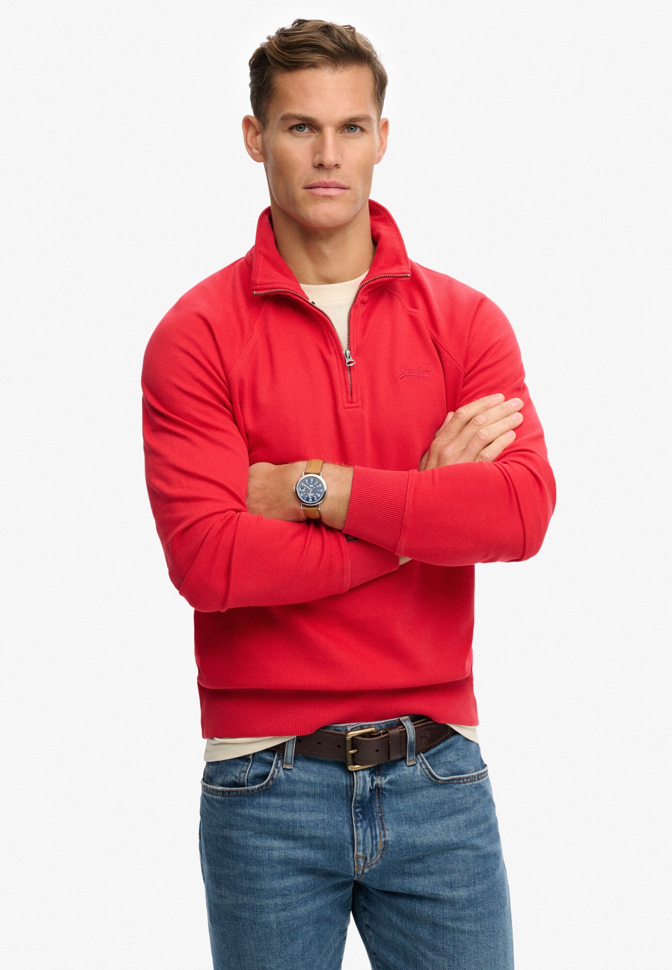 Superdry & Co Pullover Essential Logo Henley