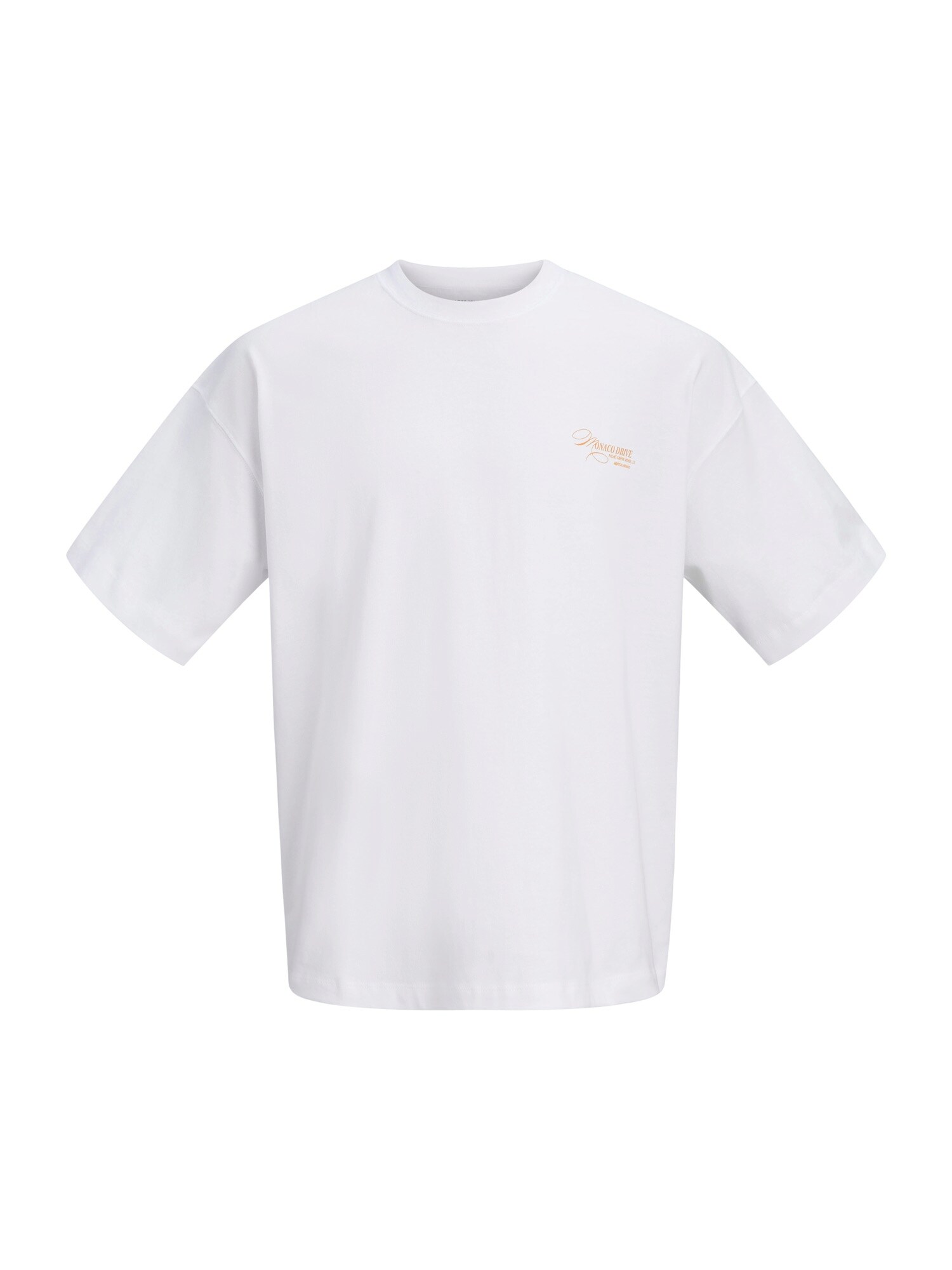JACK & JONES Camiseta 'JORSANREMO' azul oscuro / marrón / negro / blanco