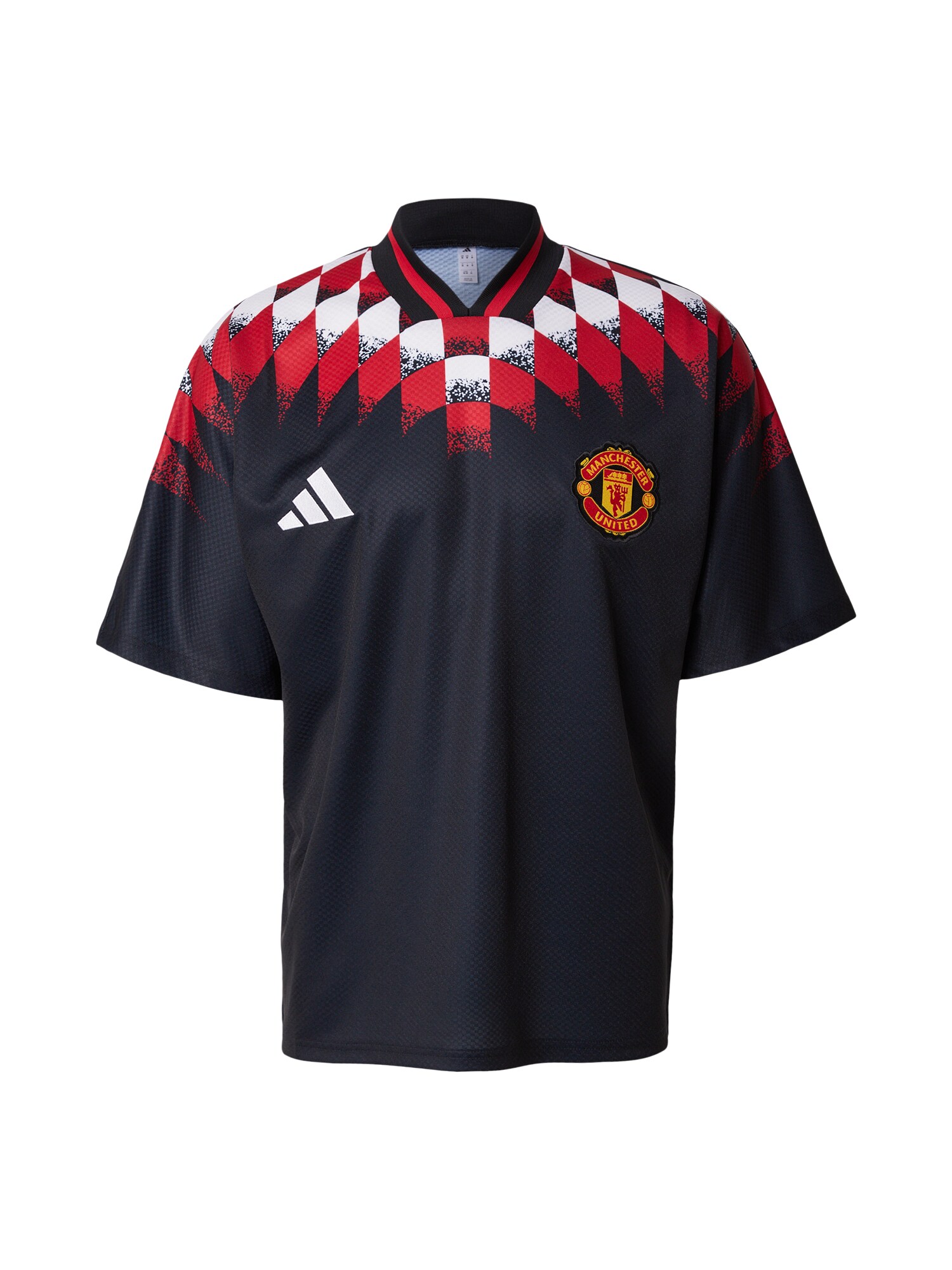 ADIDAS PERFORMANCE Camiseta de fútbol 'Manchester United Stadium' amarillo oscuro / rojo / negro / blanco
