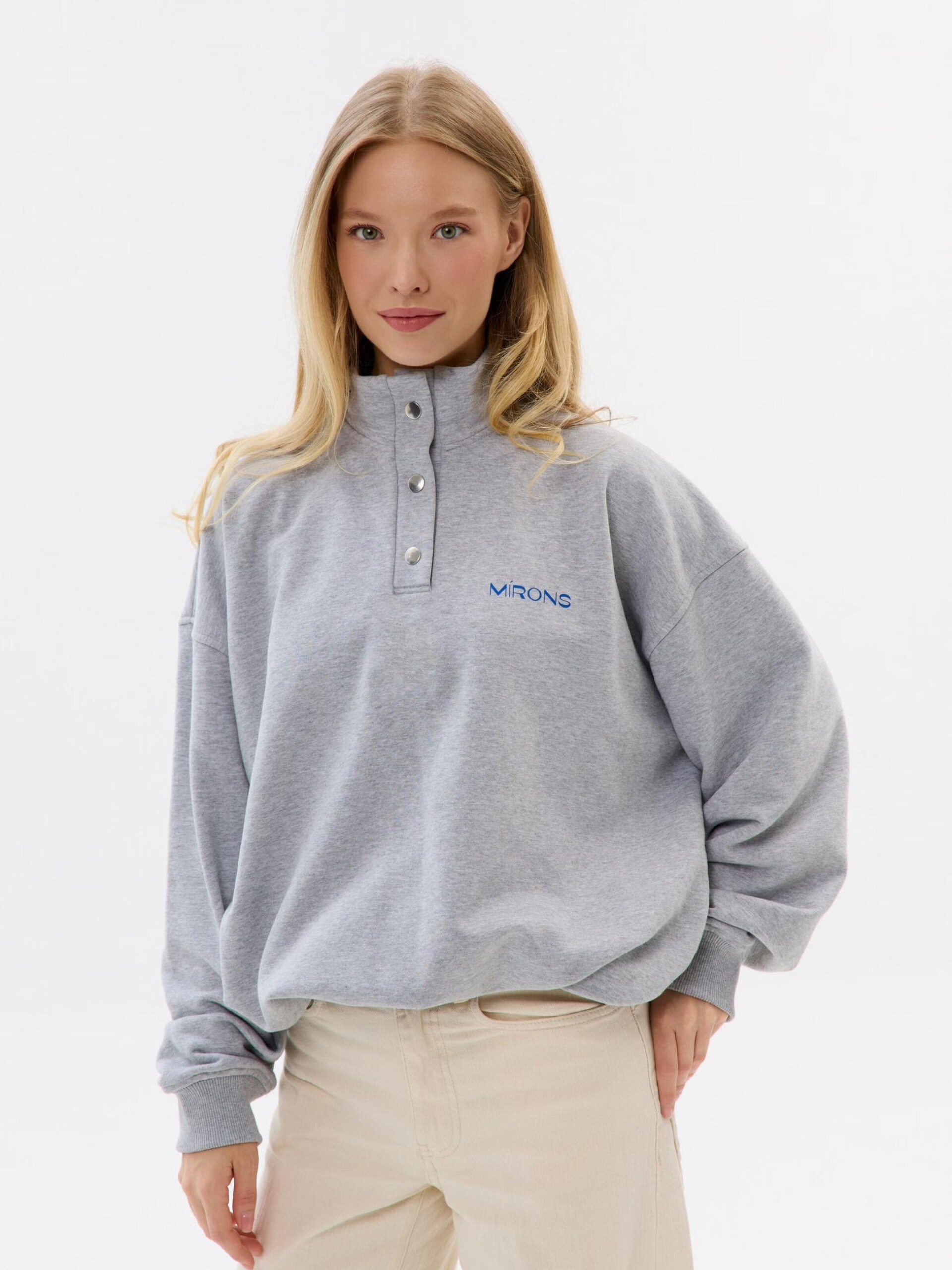MIRONS Sweatshirt 'Stay Fearless' dam