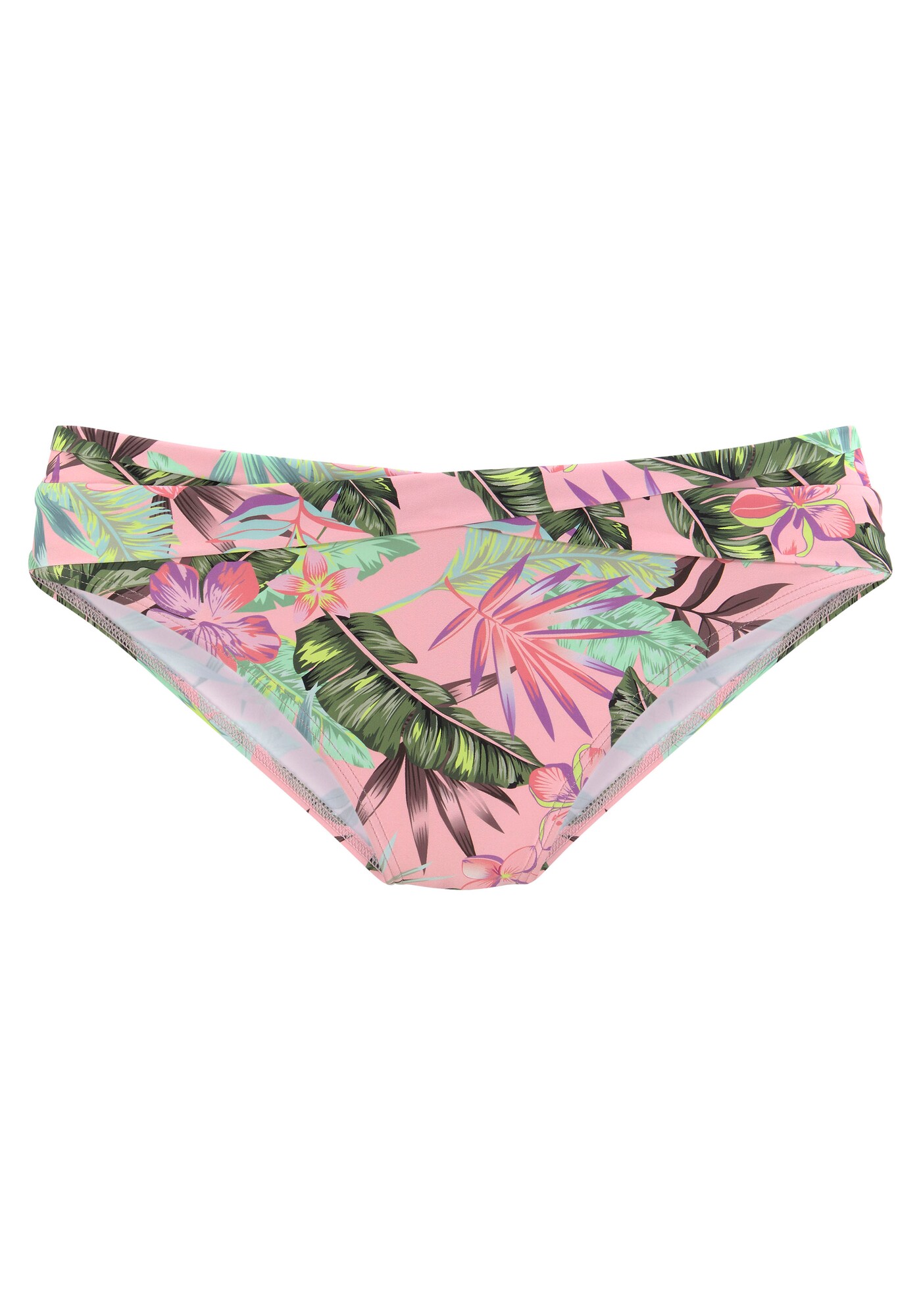 s.Oliver Bikini nadrágok  zöld / lila / rózsa akciós termékkép 1