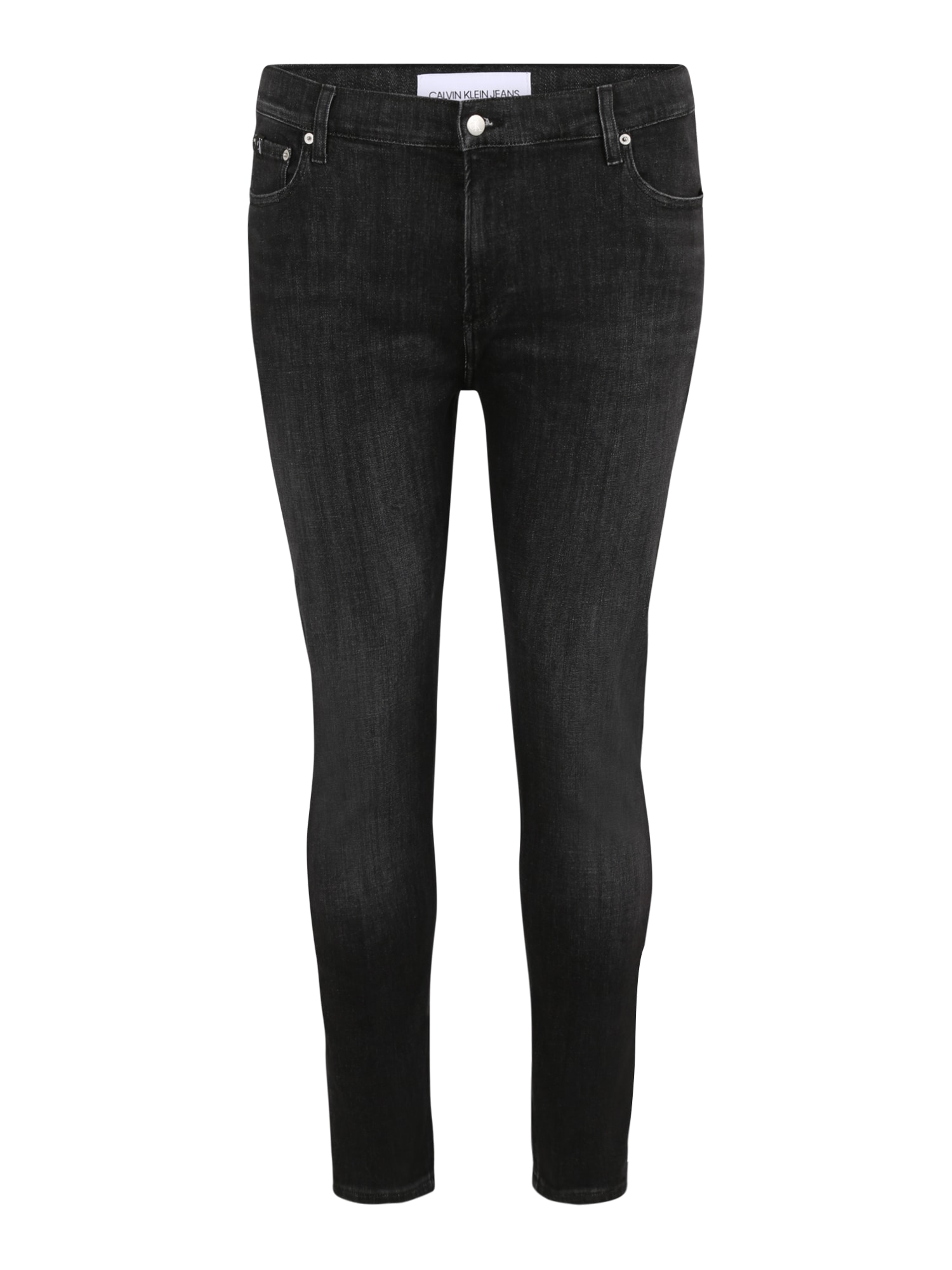 Calvin Klein Jeans Plus Džinsai juodo džinso spalva
