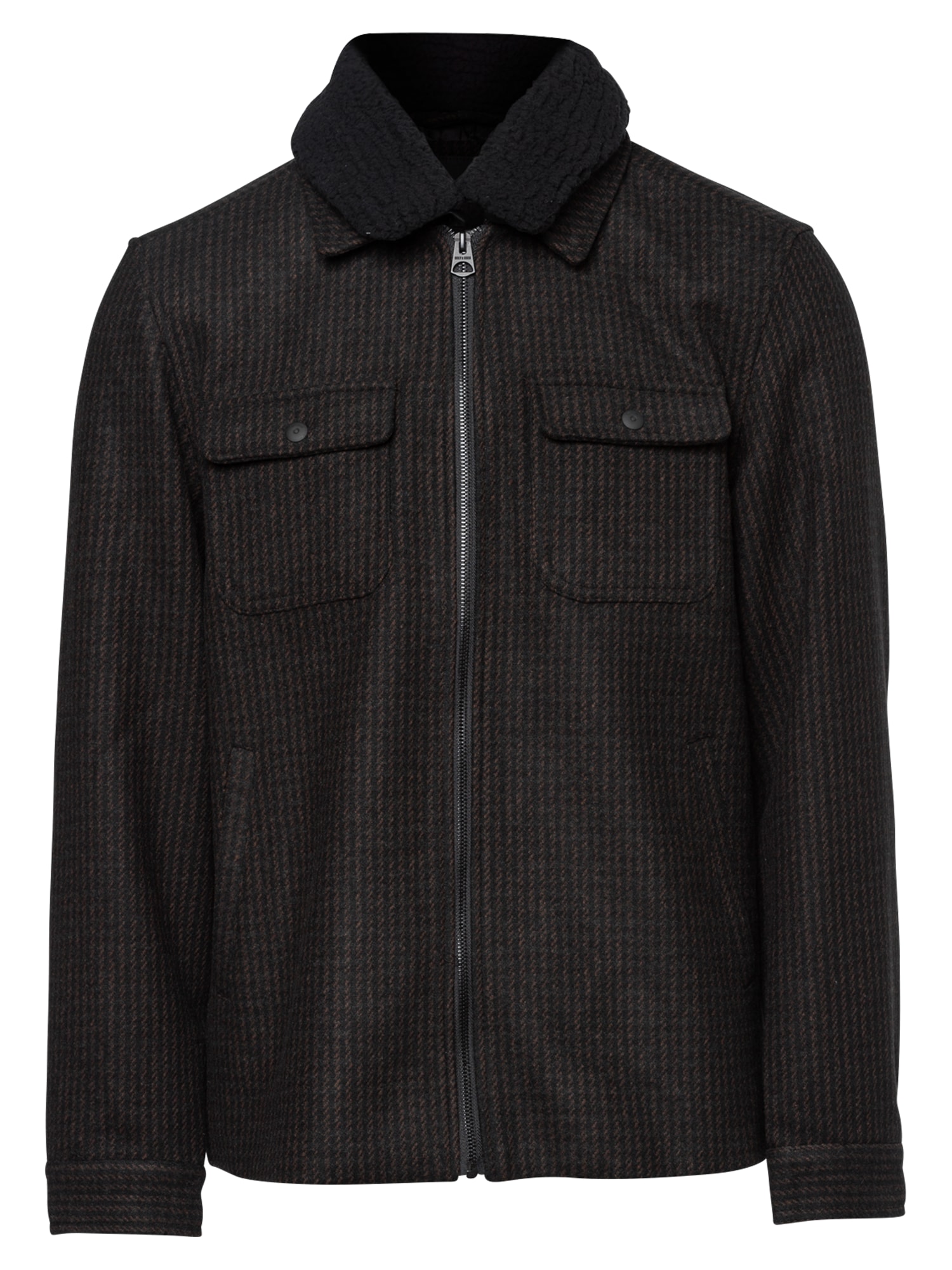 Only & Sons Demisezoninė striukė 'Ross'  juoda / ruda